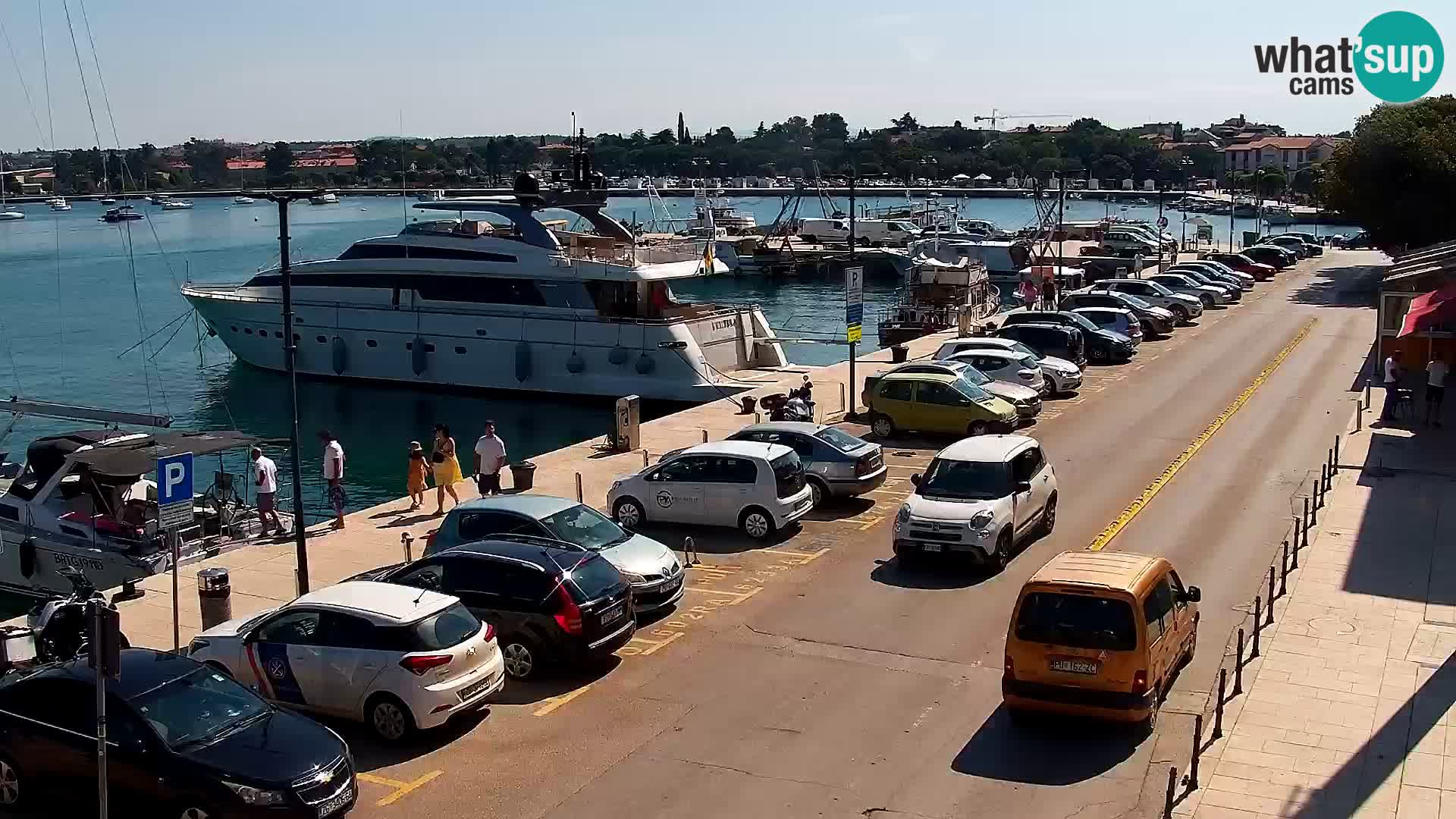 LIVE Webcam Umag – Main Square