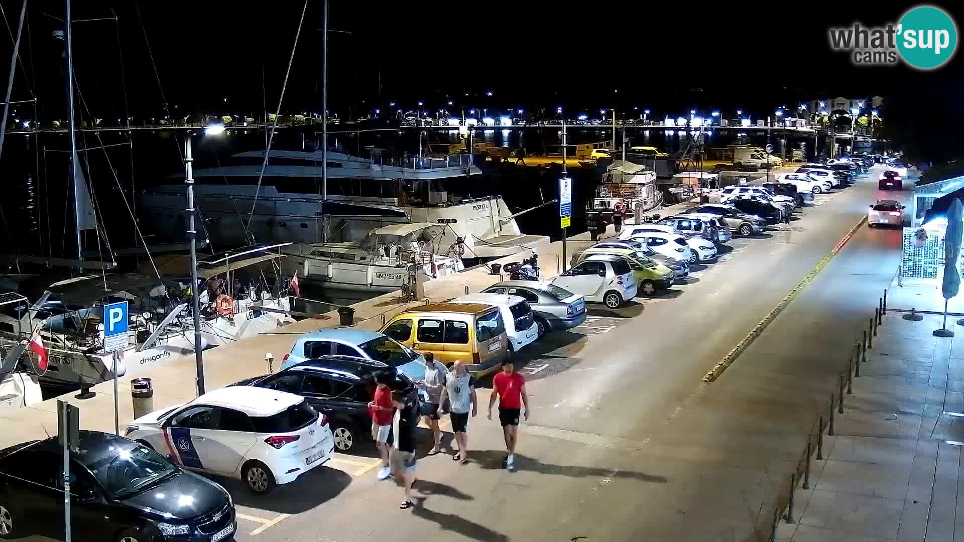 Live webcam Umag – Harbour