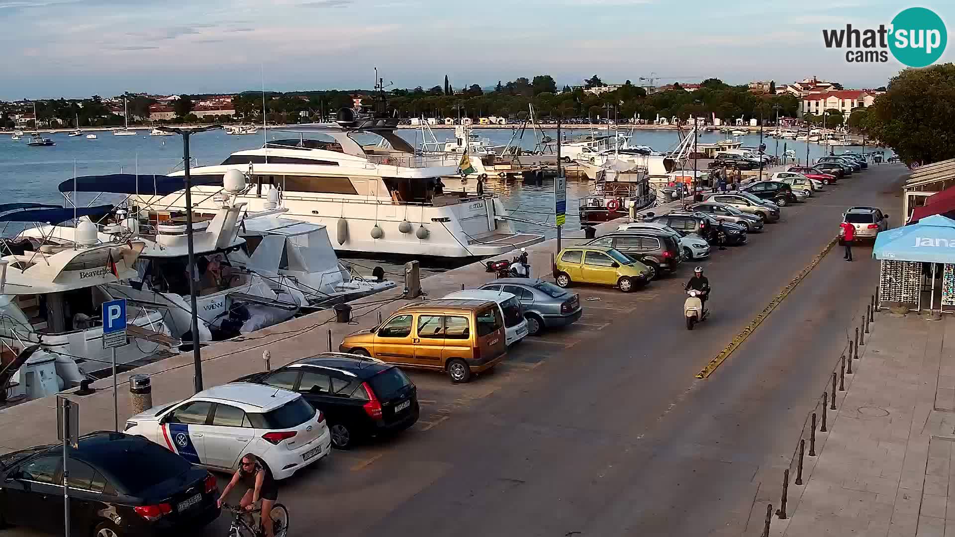 LIVE Webcam Umag – Main Square