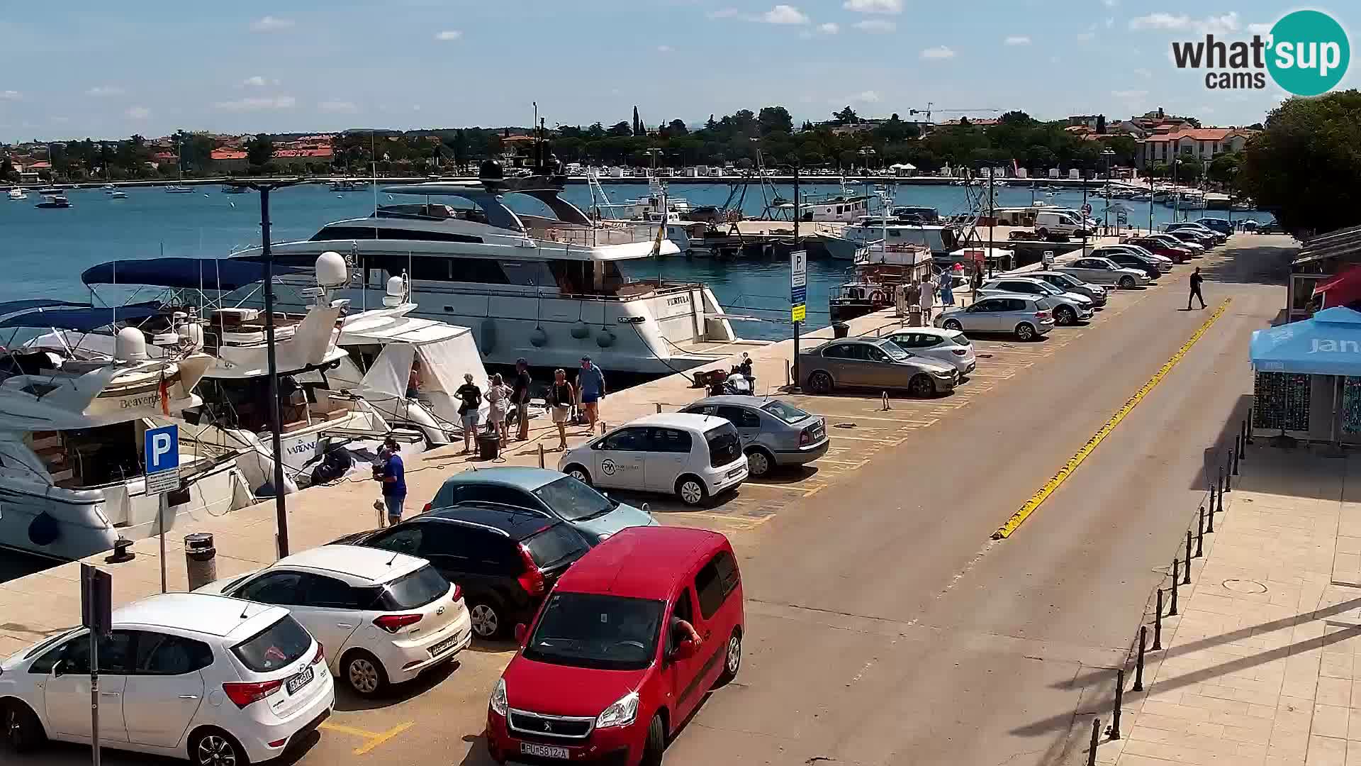 Webcam live Umago – porto