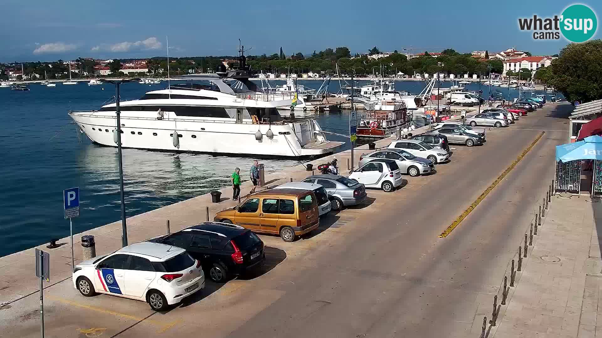 LIVE Webcam Umag – Main Square