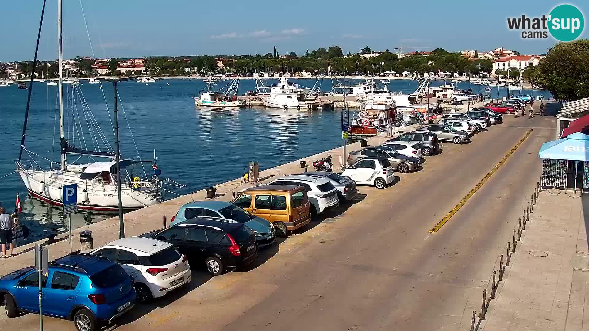 Hauptplatz Umag webcam