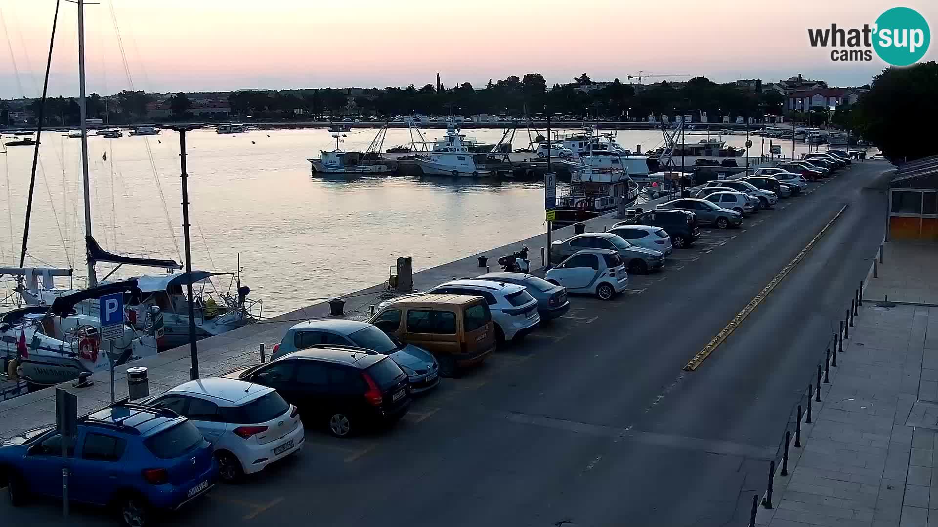 Webcam live Umag – Hafen