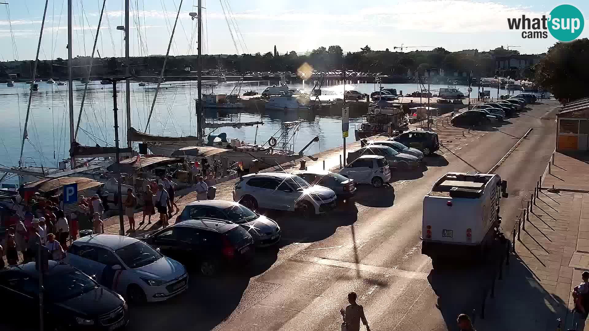 LIVE Webcam Umag – Main Square