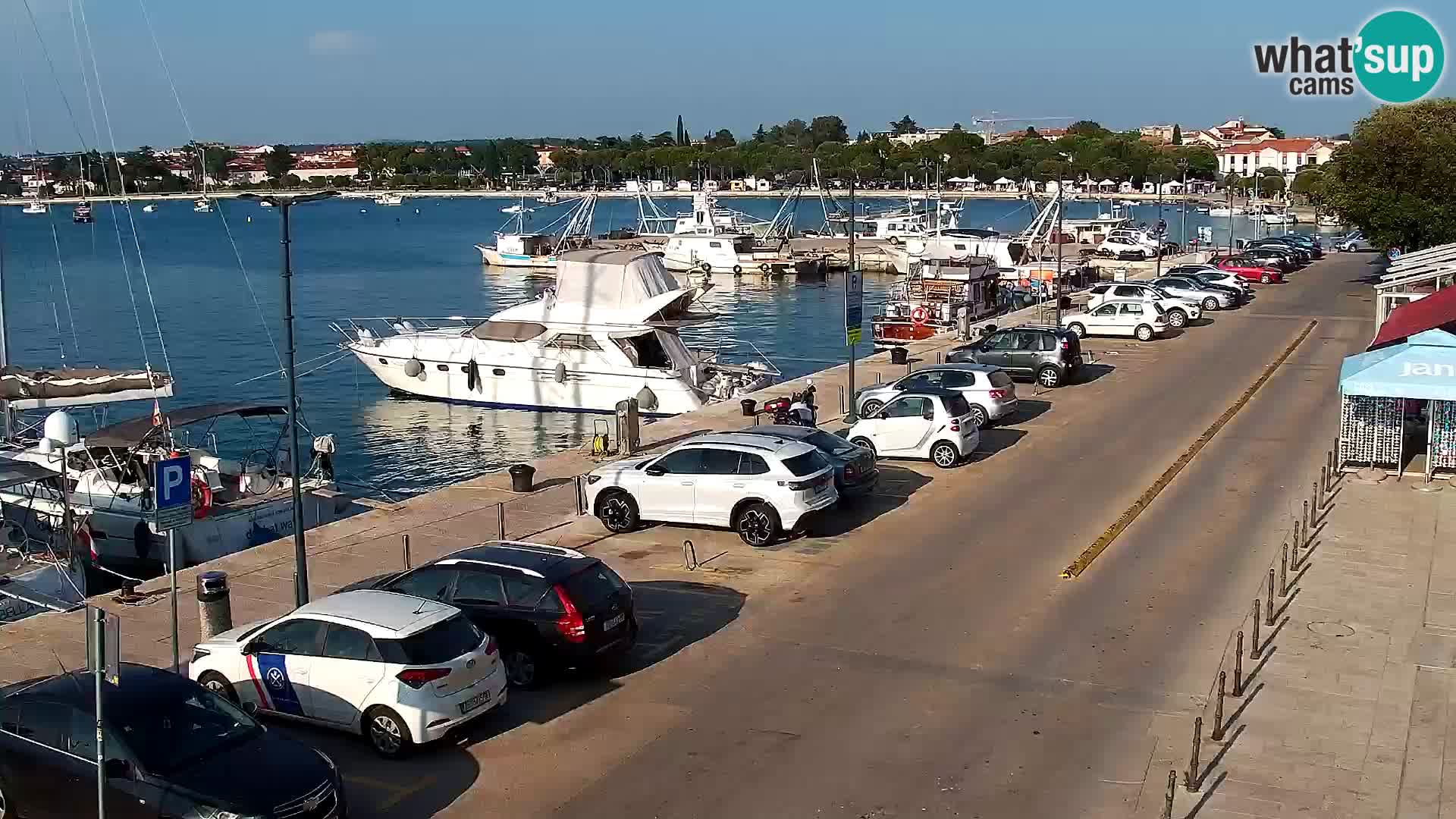 LIVE Webcam Umag – Main Square