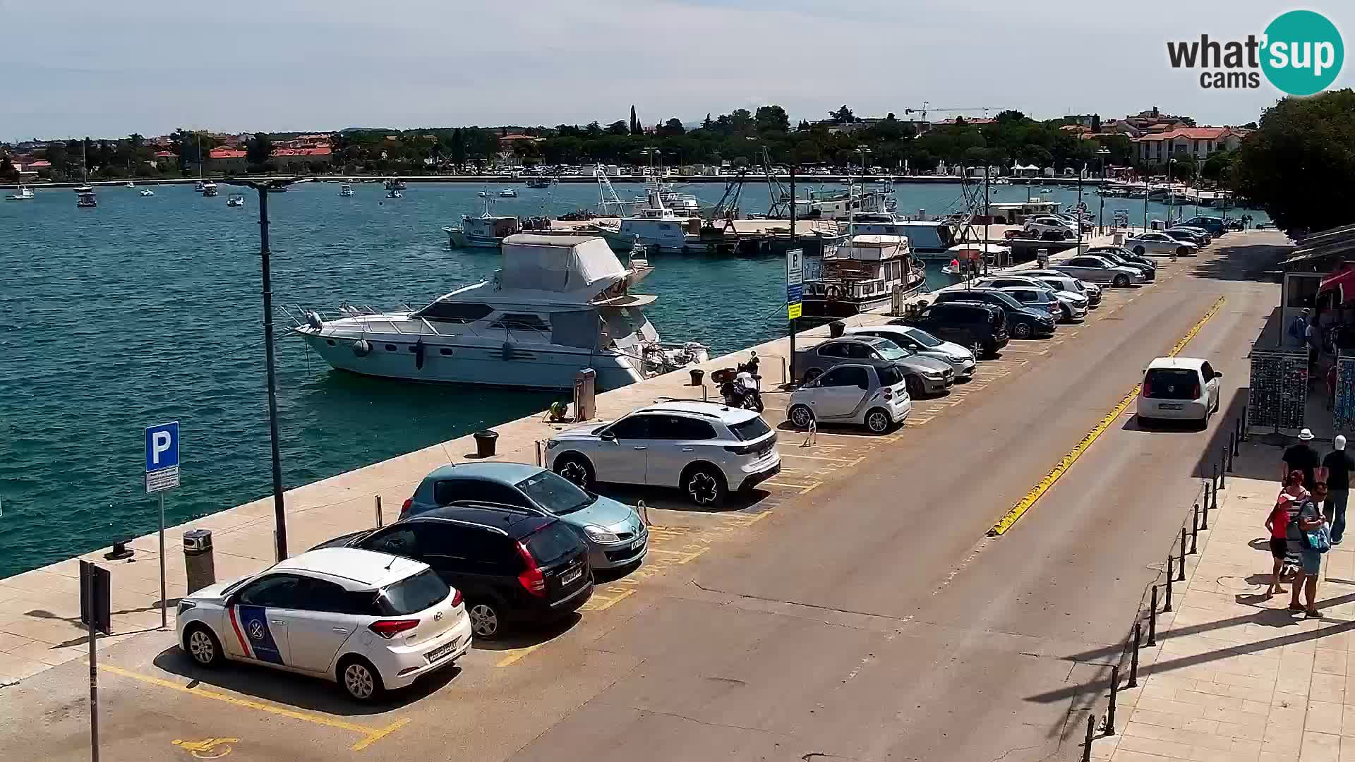 Live webcam Umag – Harbour