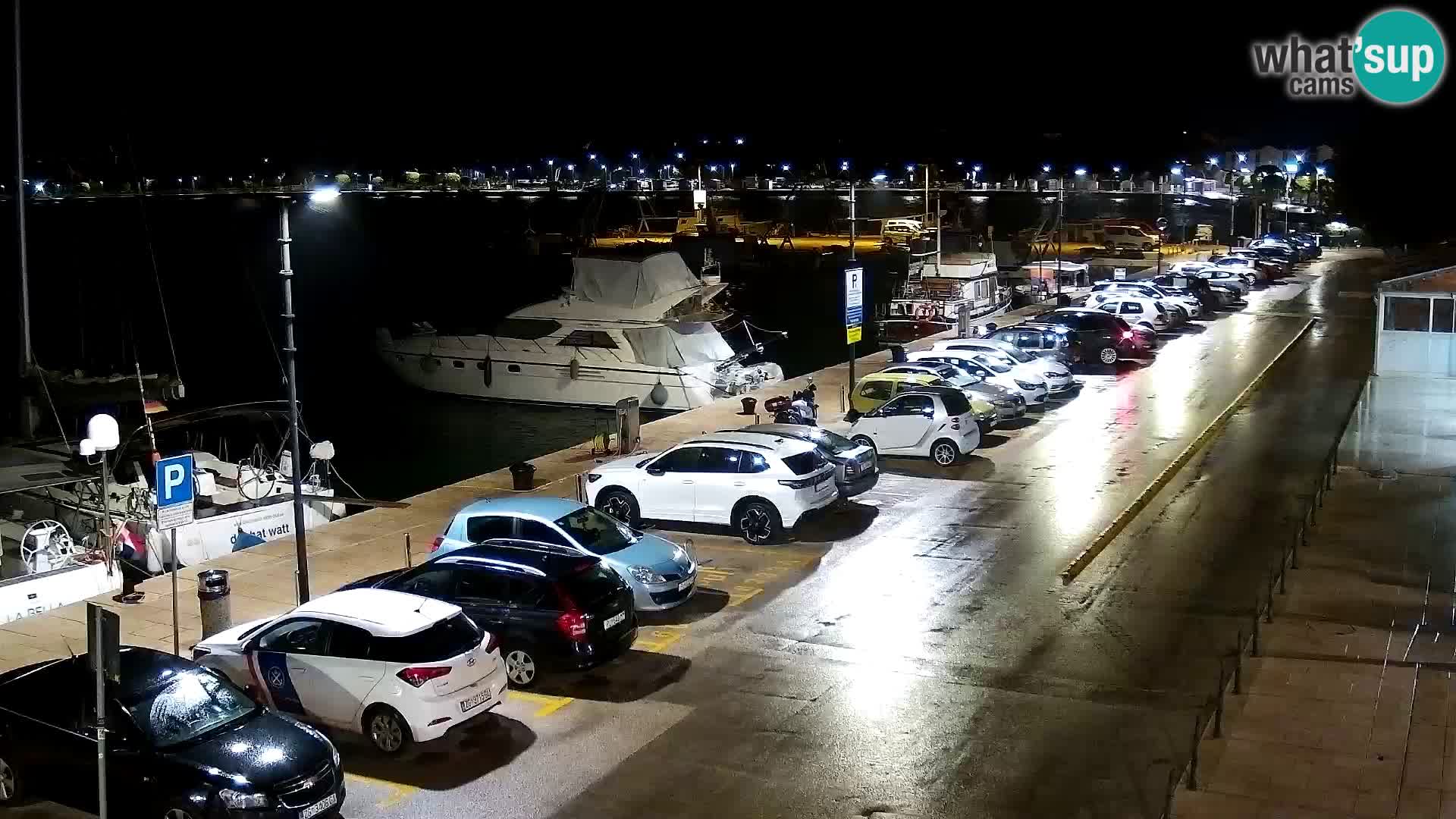 Piazza principale Umago Live Webcam