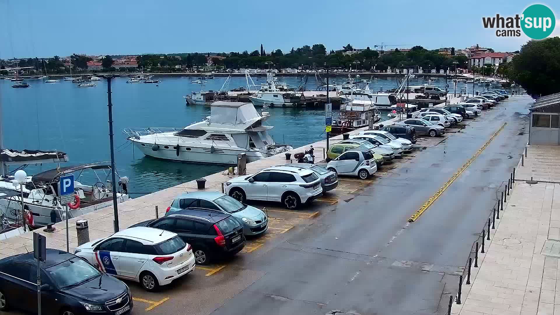 Trg Svobode – Kamera v živo Umag