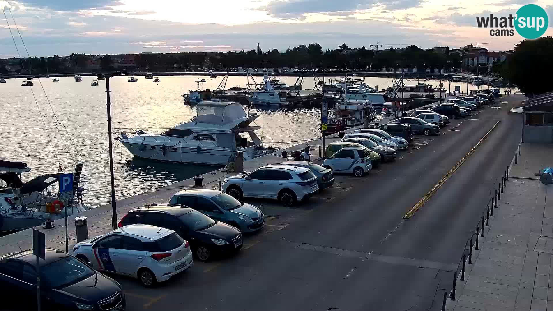 Webcam live Umag – Hafen