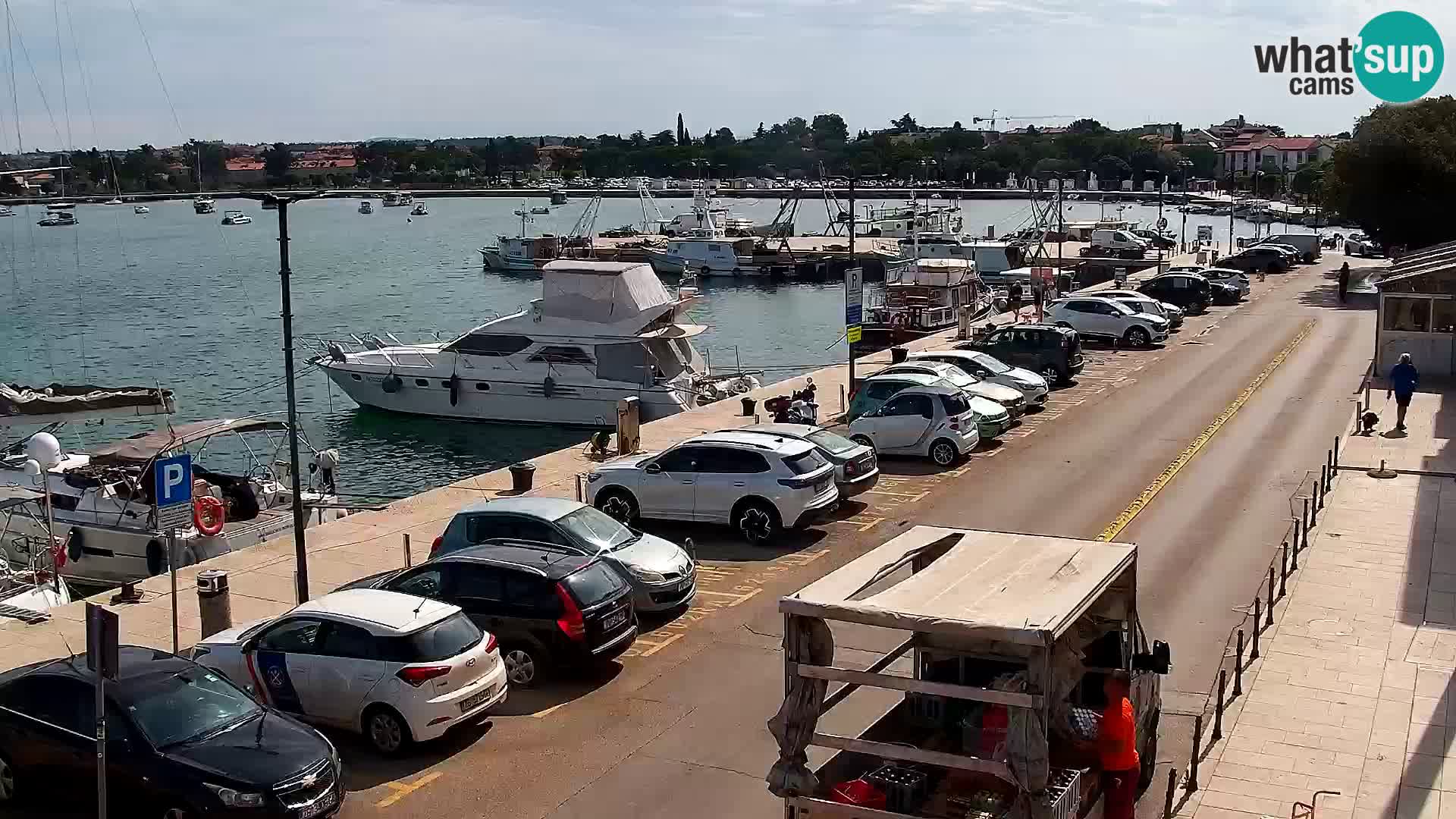Webcam live Umag – Hafen
