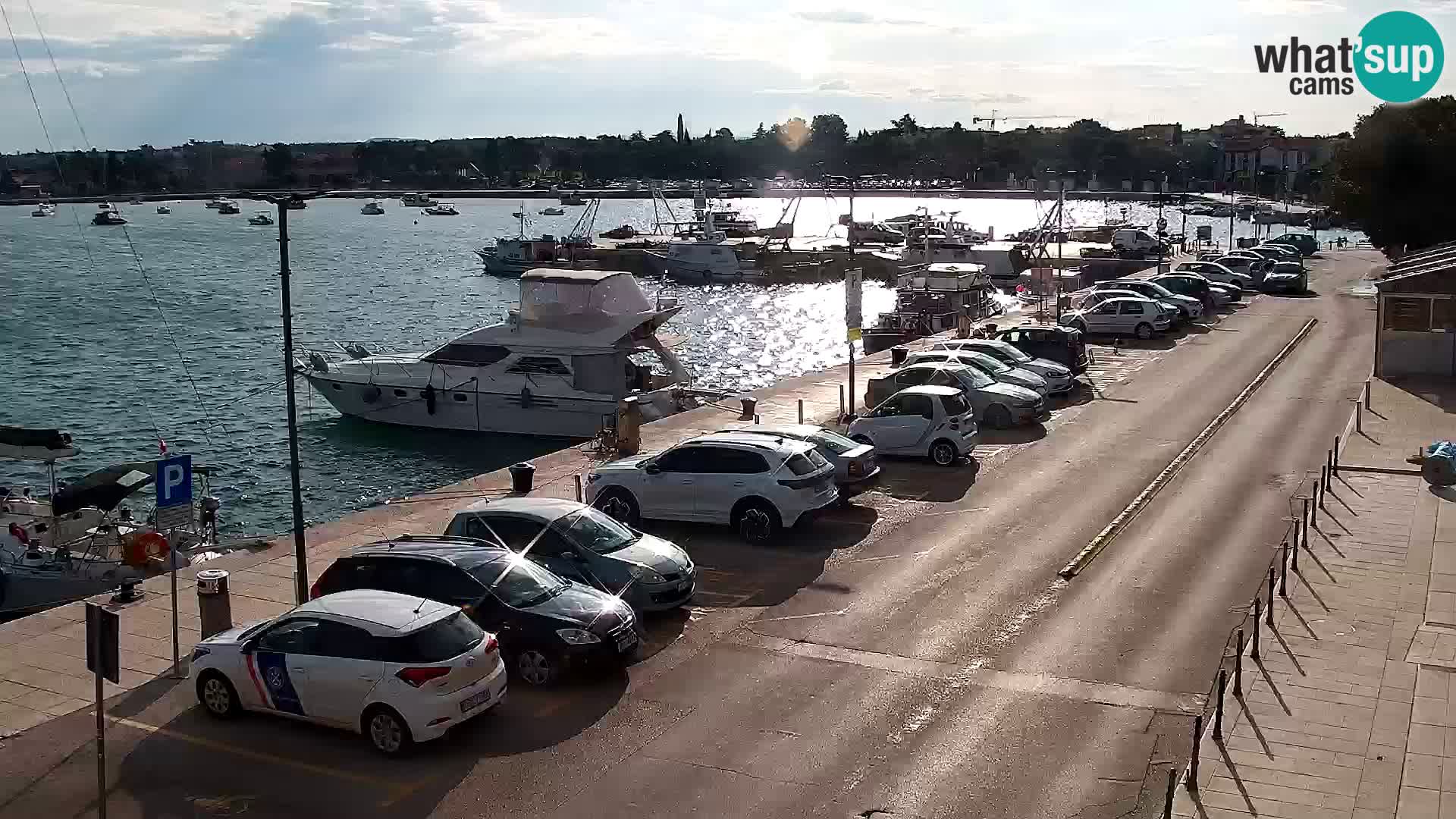 Trg Svobode – Kamera v živo Umag