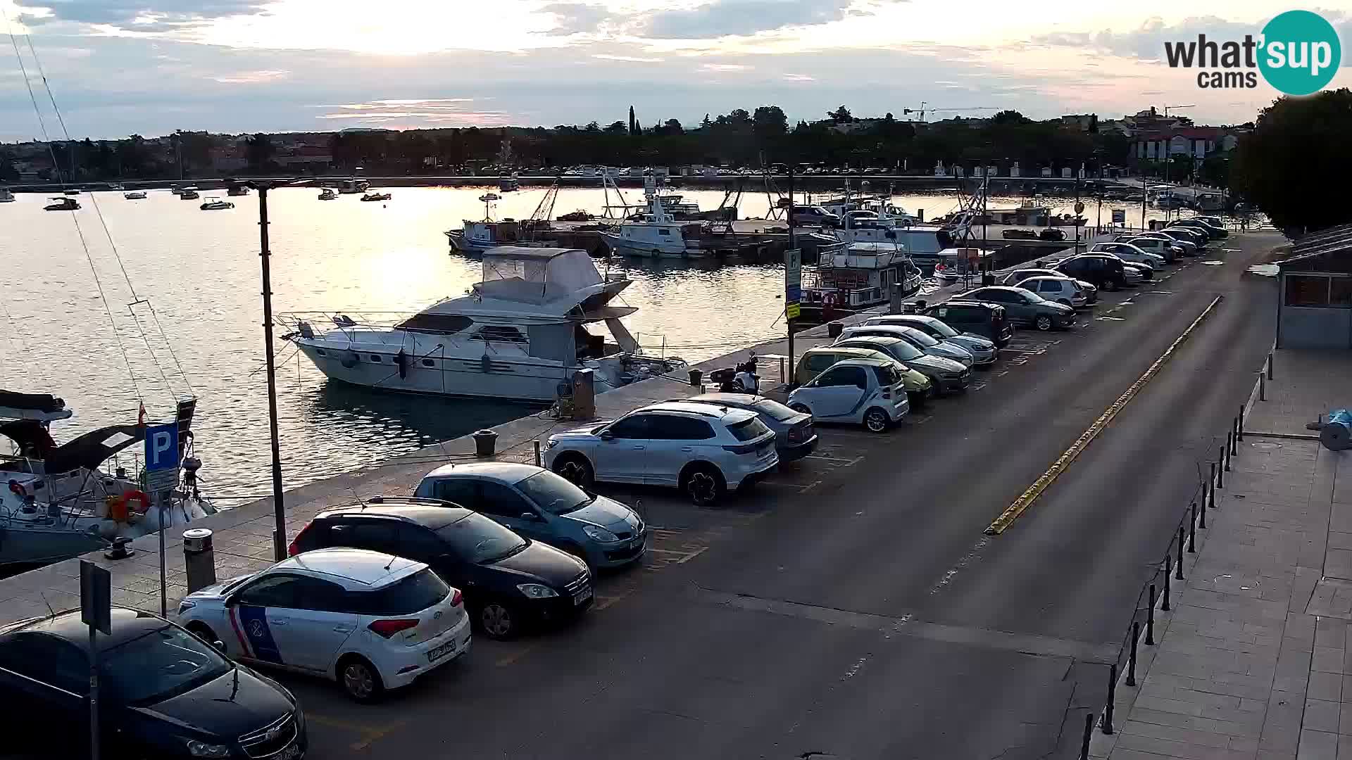 Webcam live Umago – porto