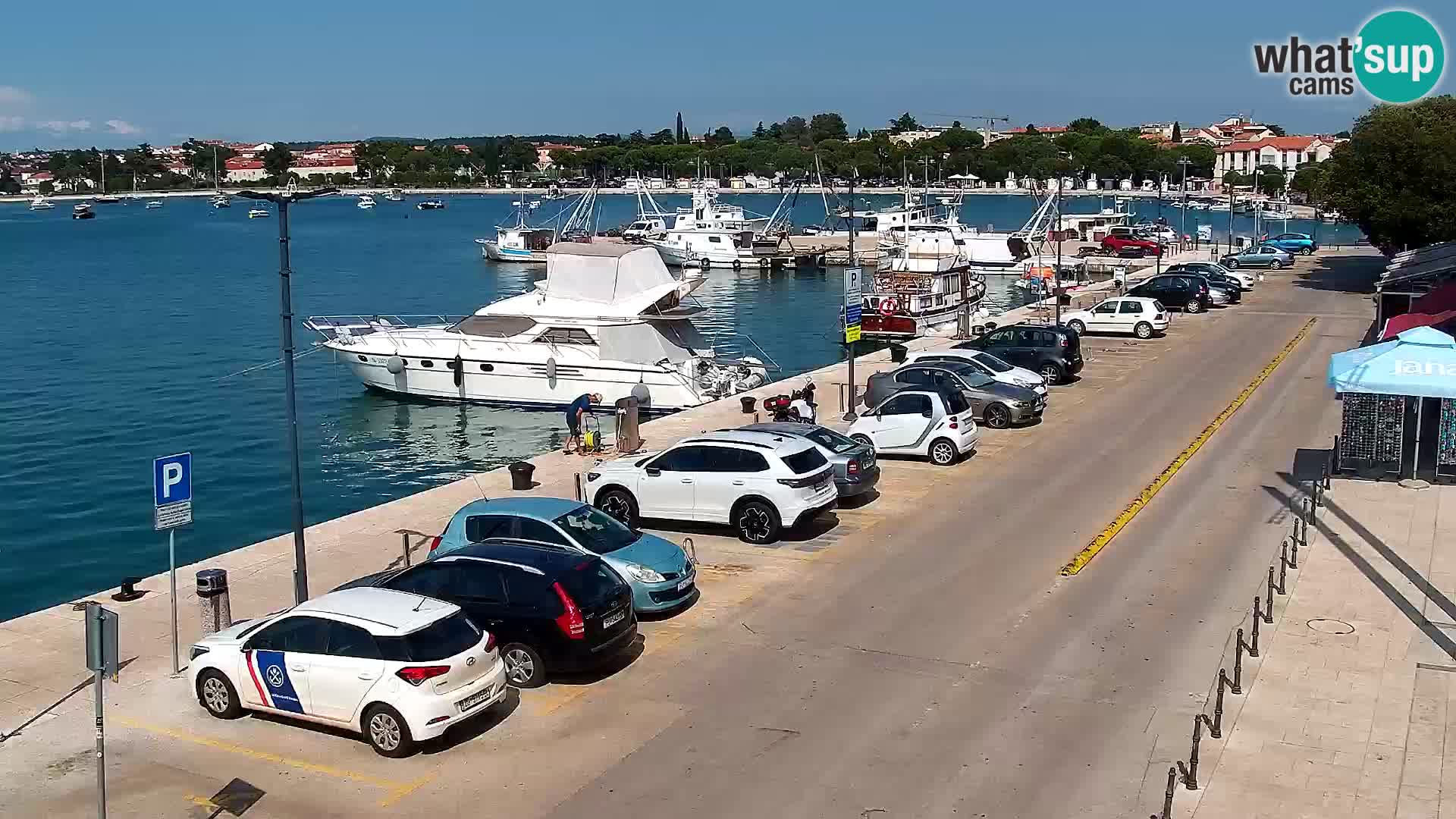 Trg Svobode – Kamera v živo Umag