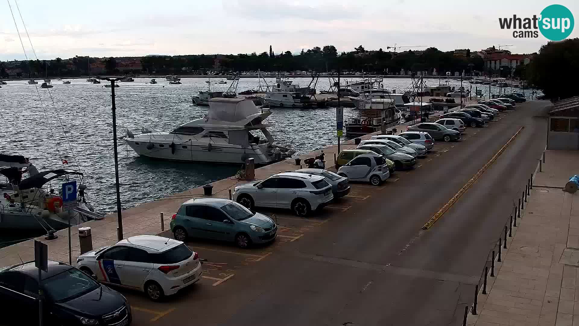 Piazza principale Umago Live Webcam