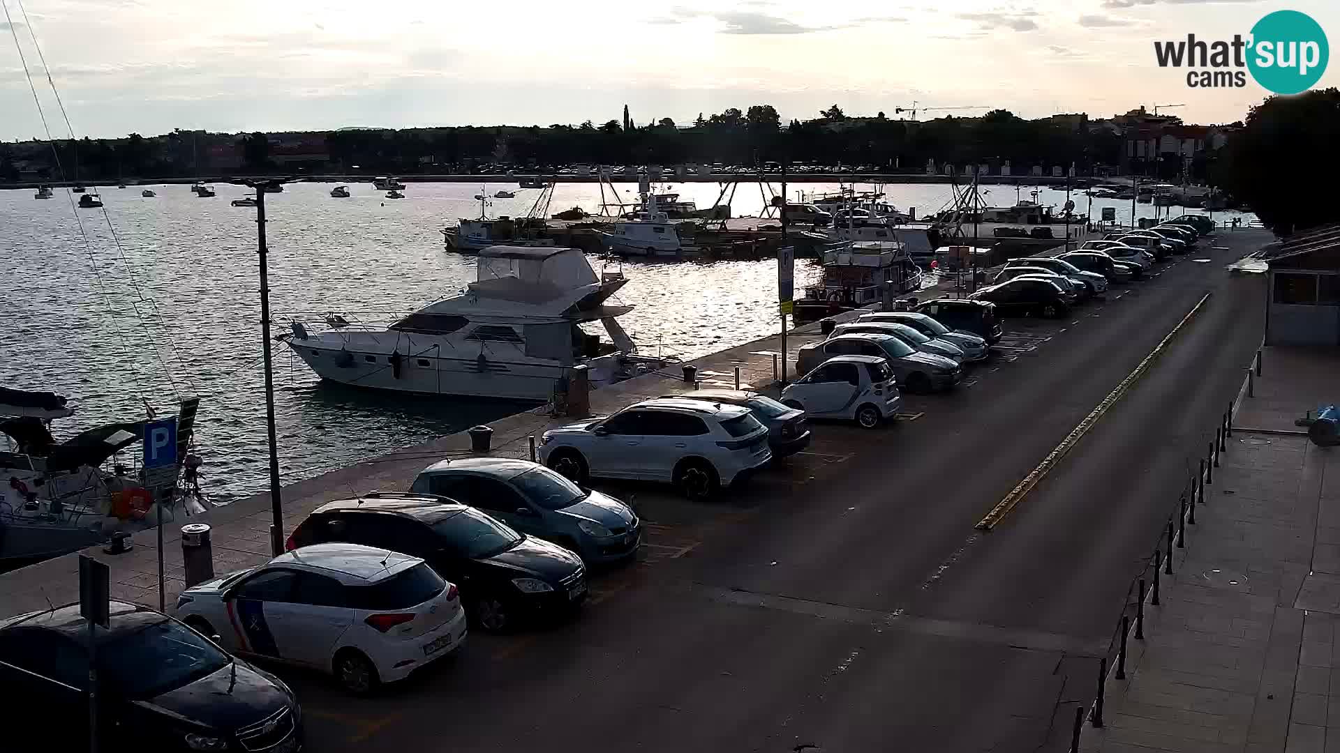 Live webcam Umag – Harbour