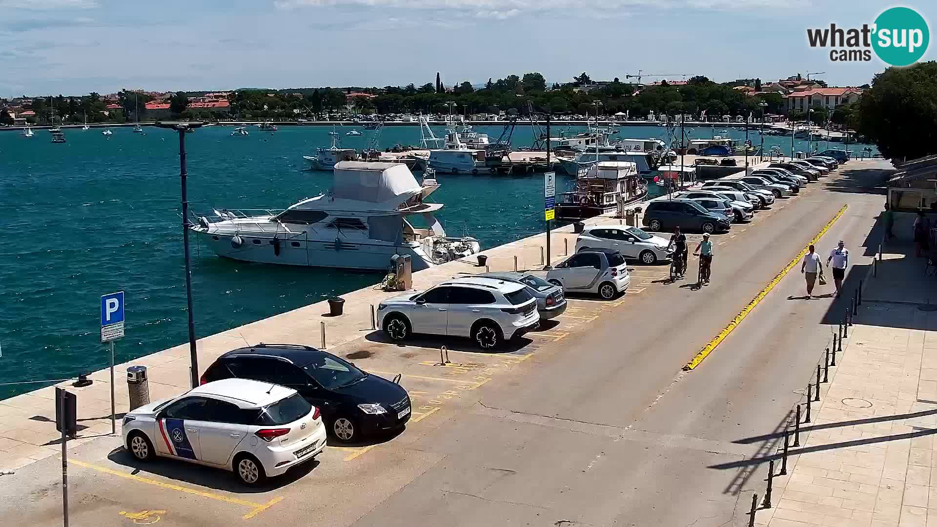 LIVE Webcam Umag – Main Square