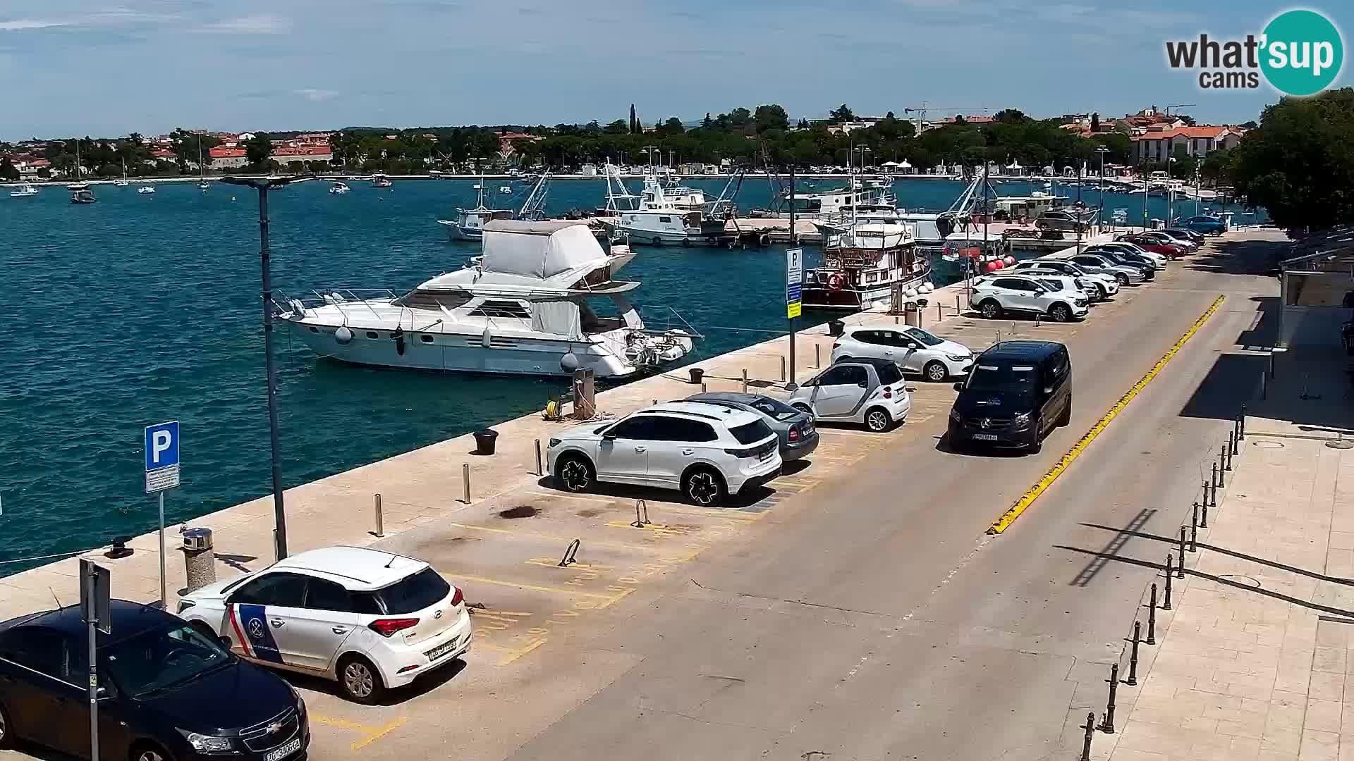 LIVE Webcam Umag – Main Square