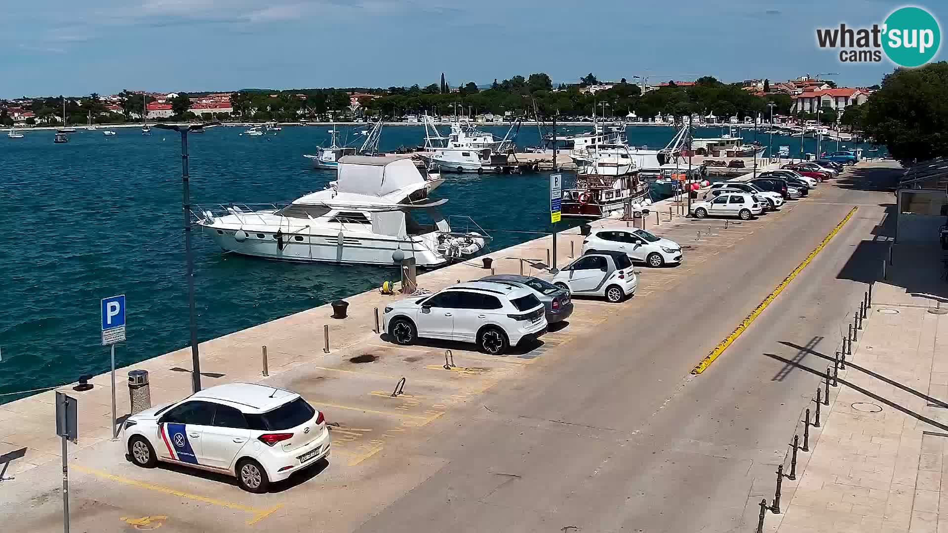 Live webcam Umag – Harbour