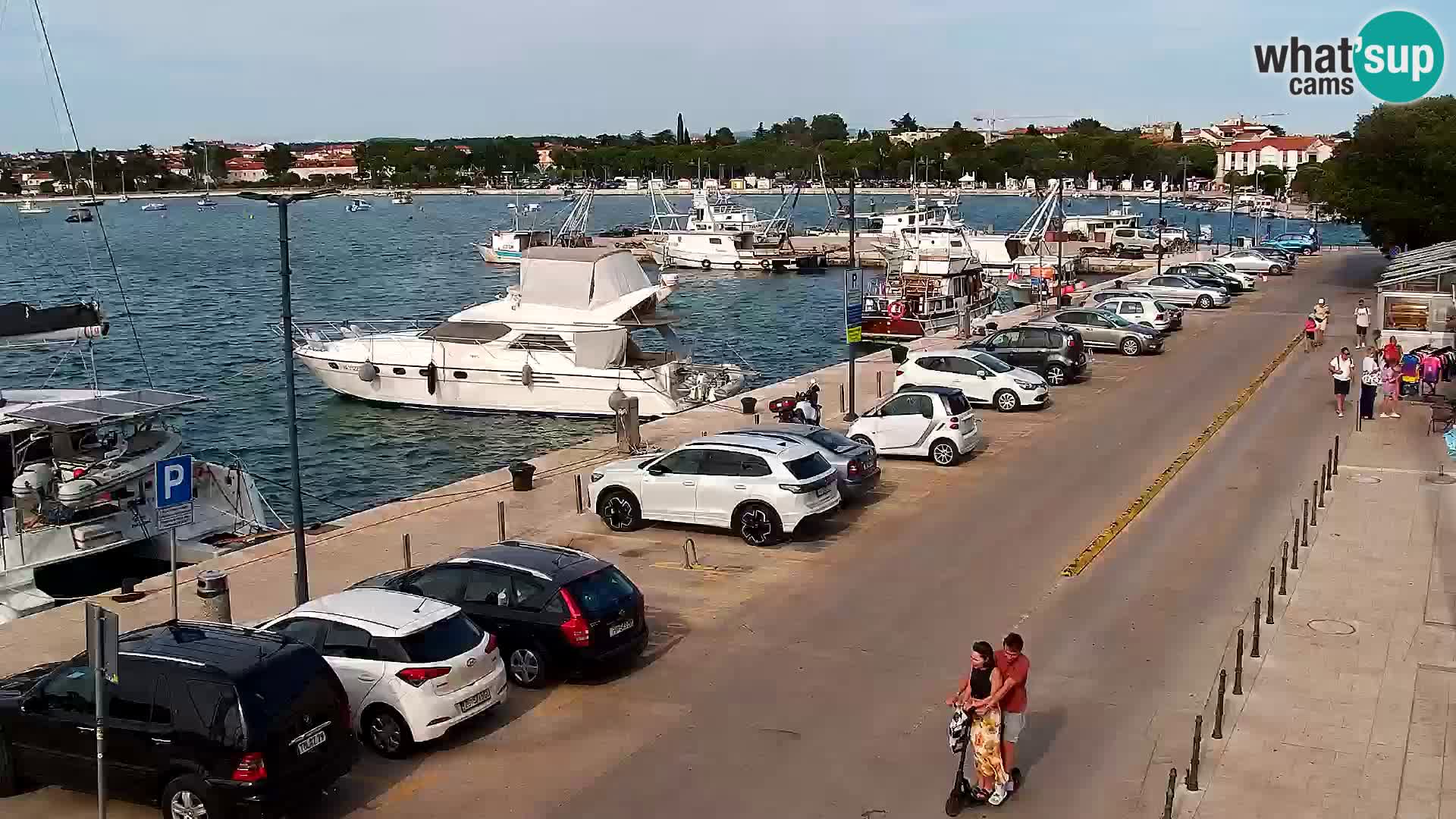 Live webcam Umag – Harbour