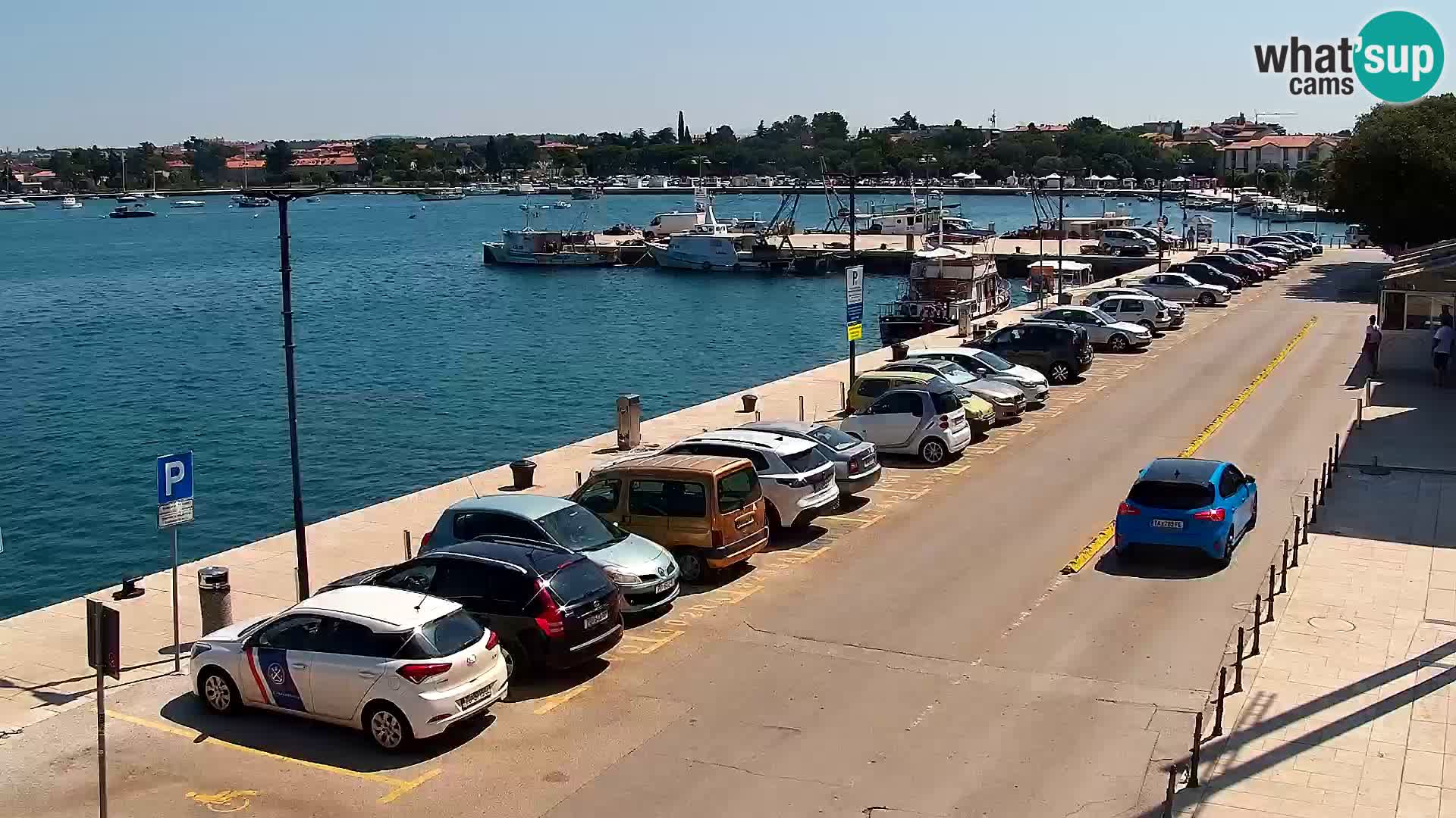 Live webcam Umag – Harbour