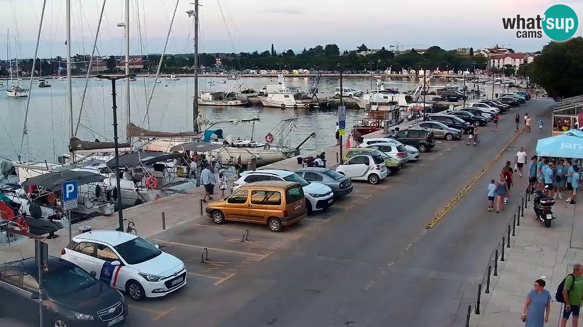 Trg Svobode – Kamera v živo Umag