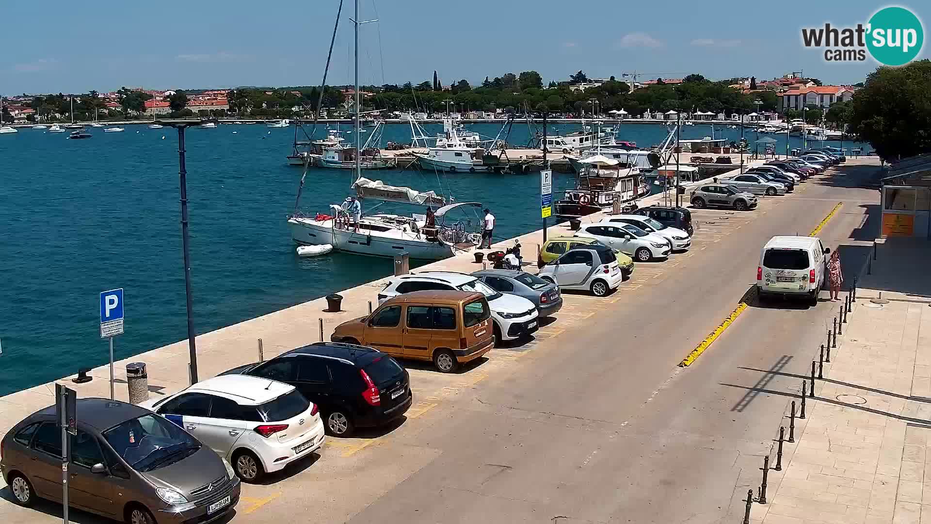 LIVE Webcam Umag – Main Square