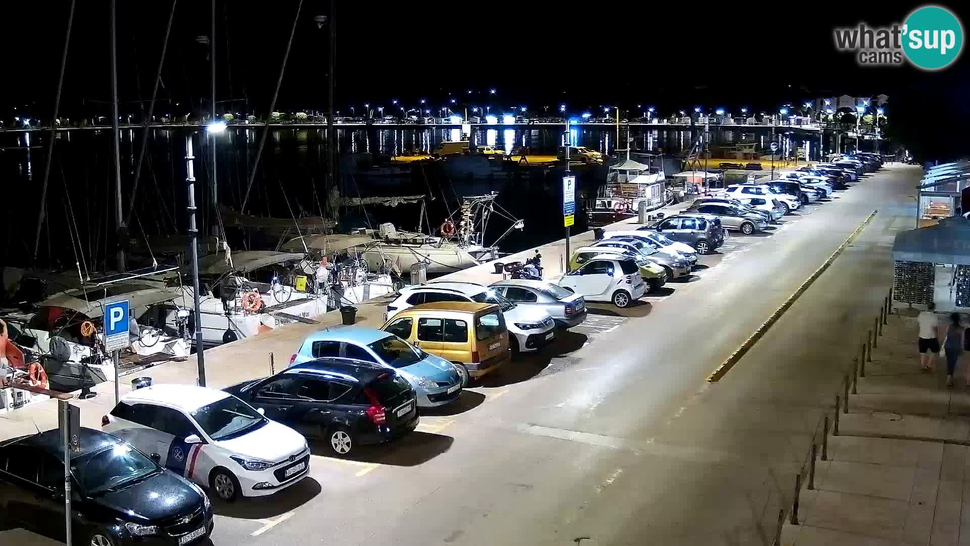 Piazza principale Umago Live Webcam