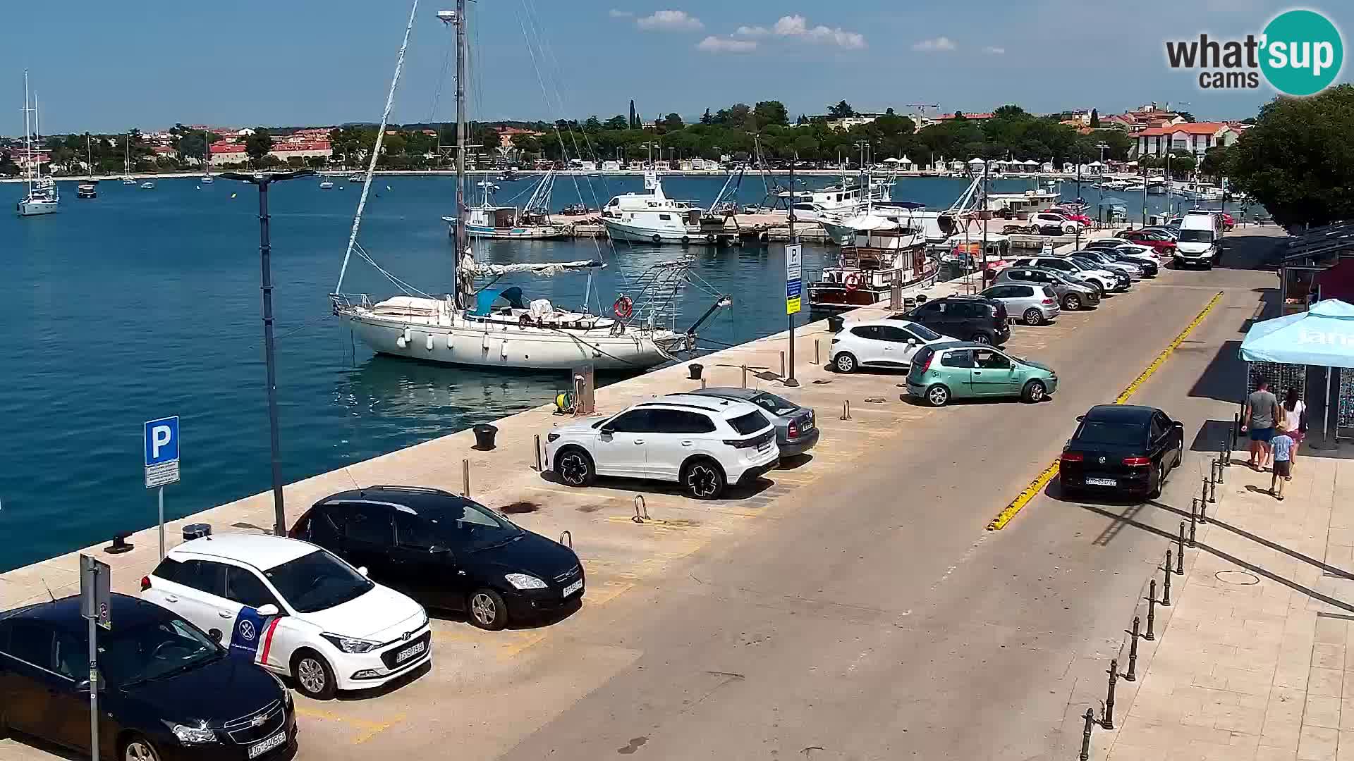 LIVE Webcam Umag – Main Square