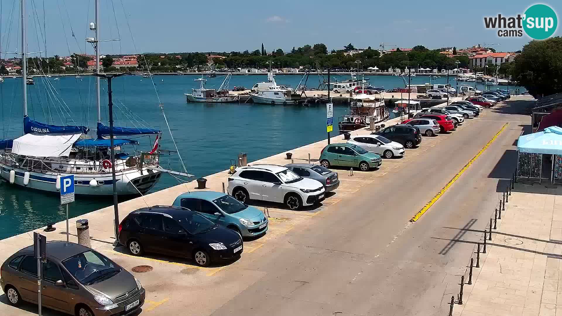 LIVE Webcam Umag – Main Square