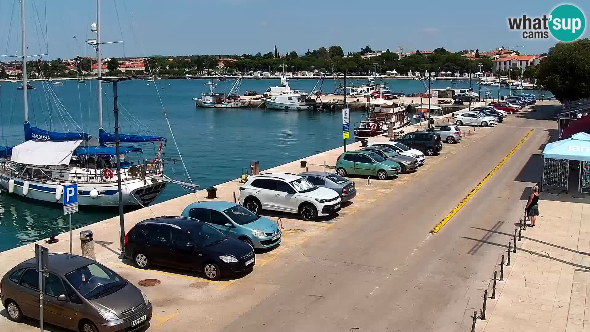 Webcam live Umag – Hafen
