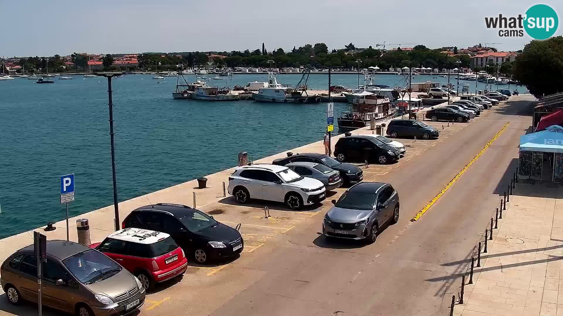 Trg Svobode – Kamera v živo Umag