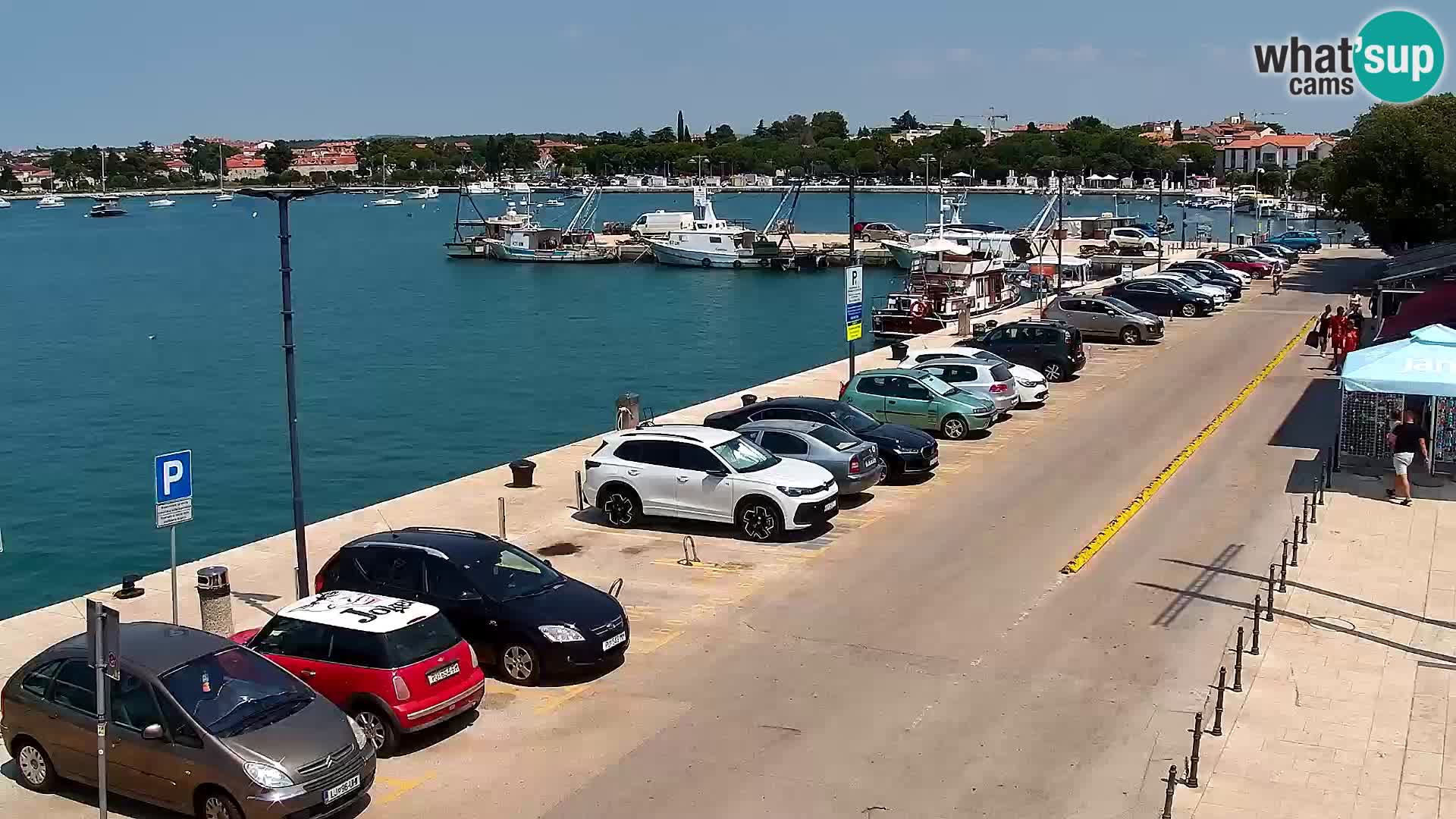 LIVE Webcam Umag – Main Square