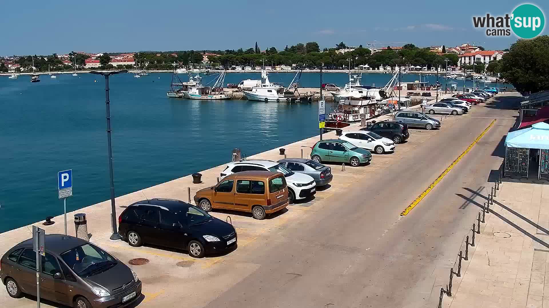LIVE Webcam Umag – Main Square