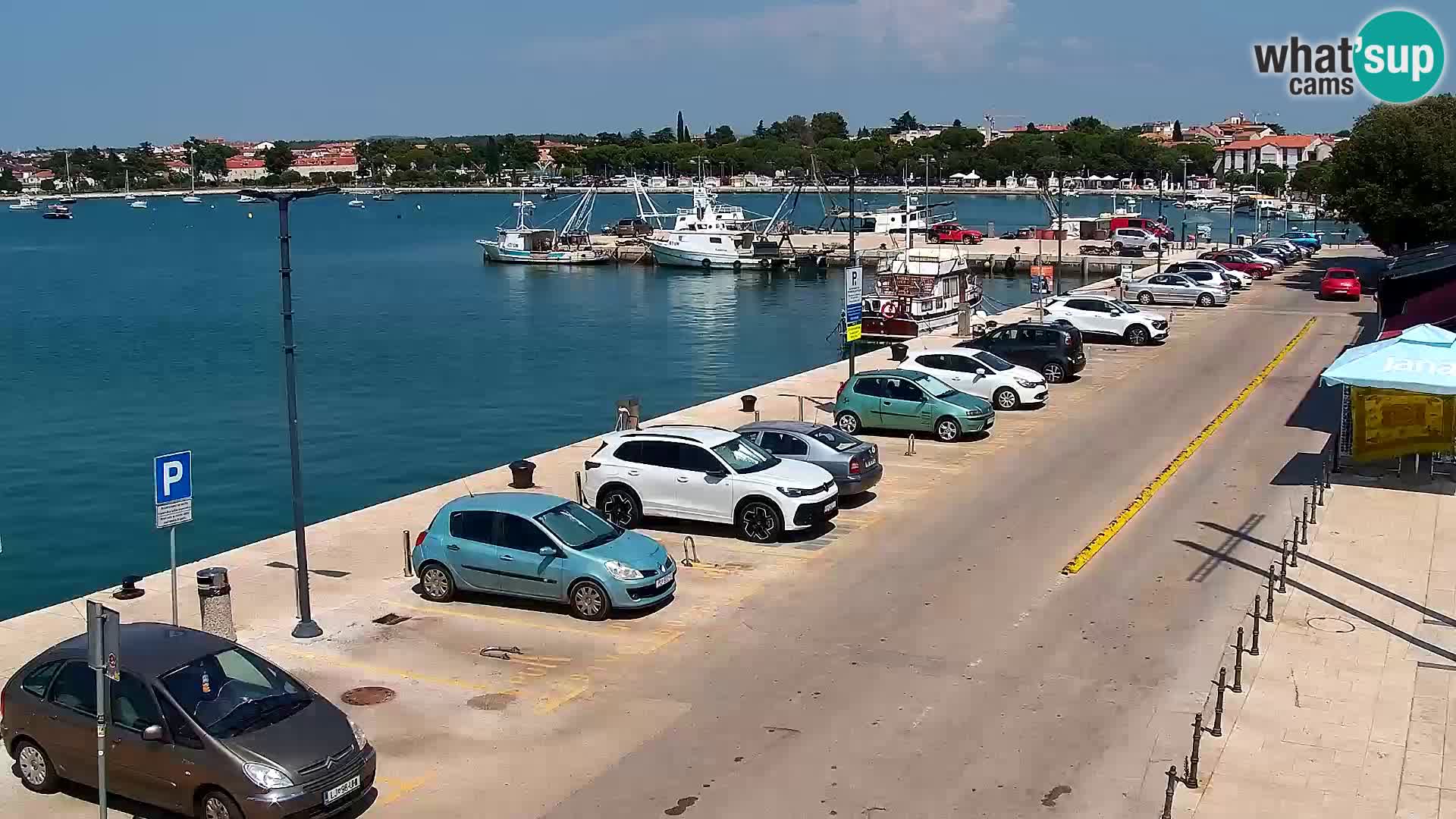Hauptplatz Umag webcam