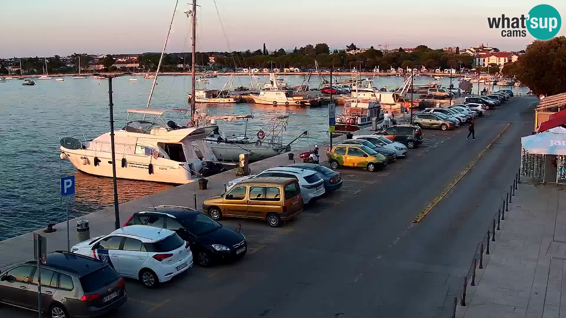 Webcam live Umago – porto