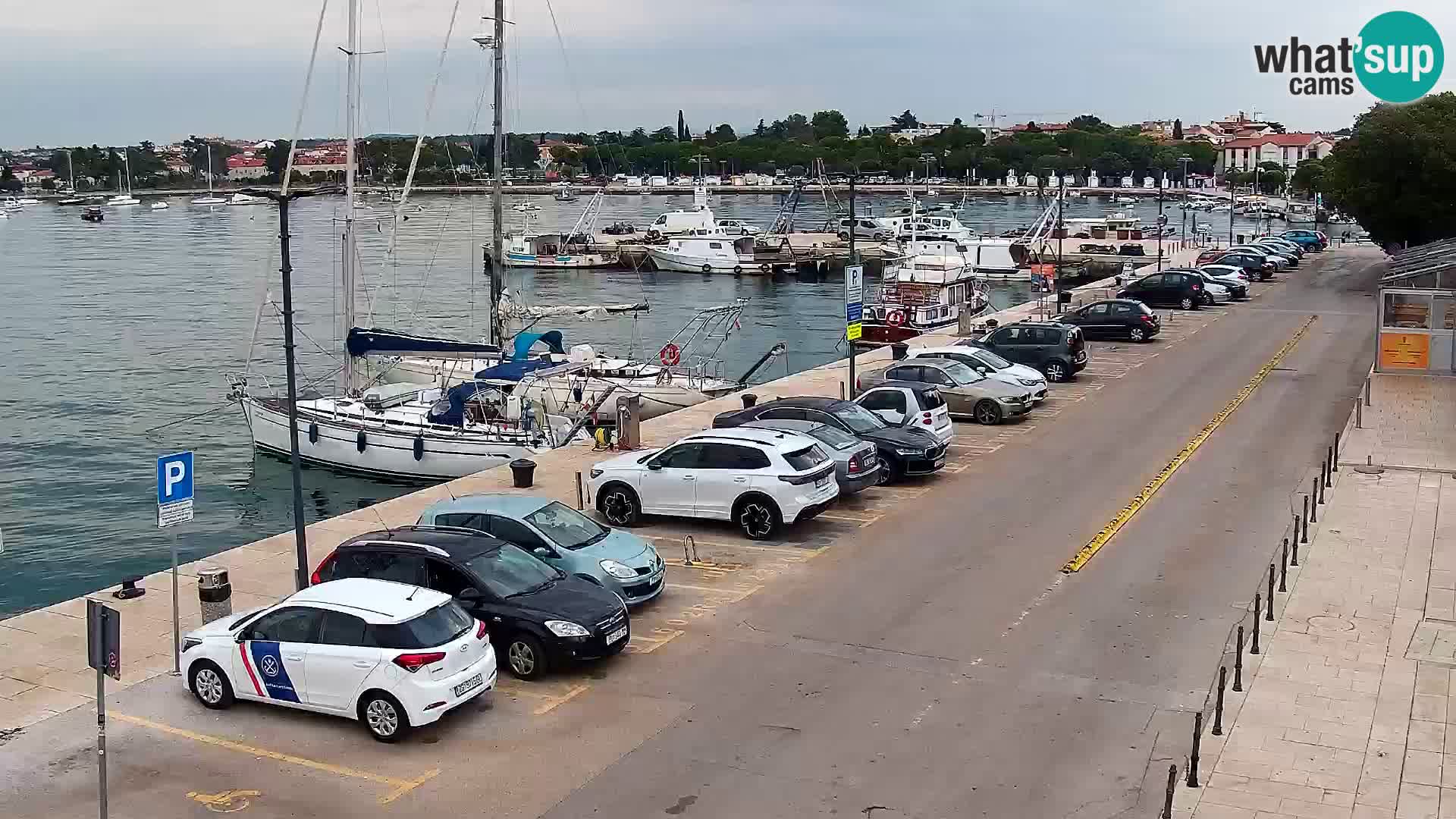 Trg Svobode – Kamera v živo Umag