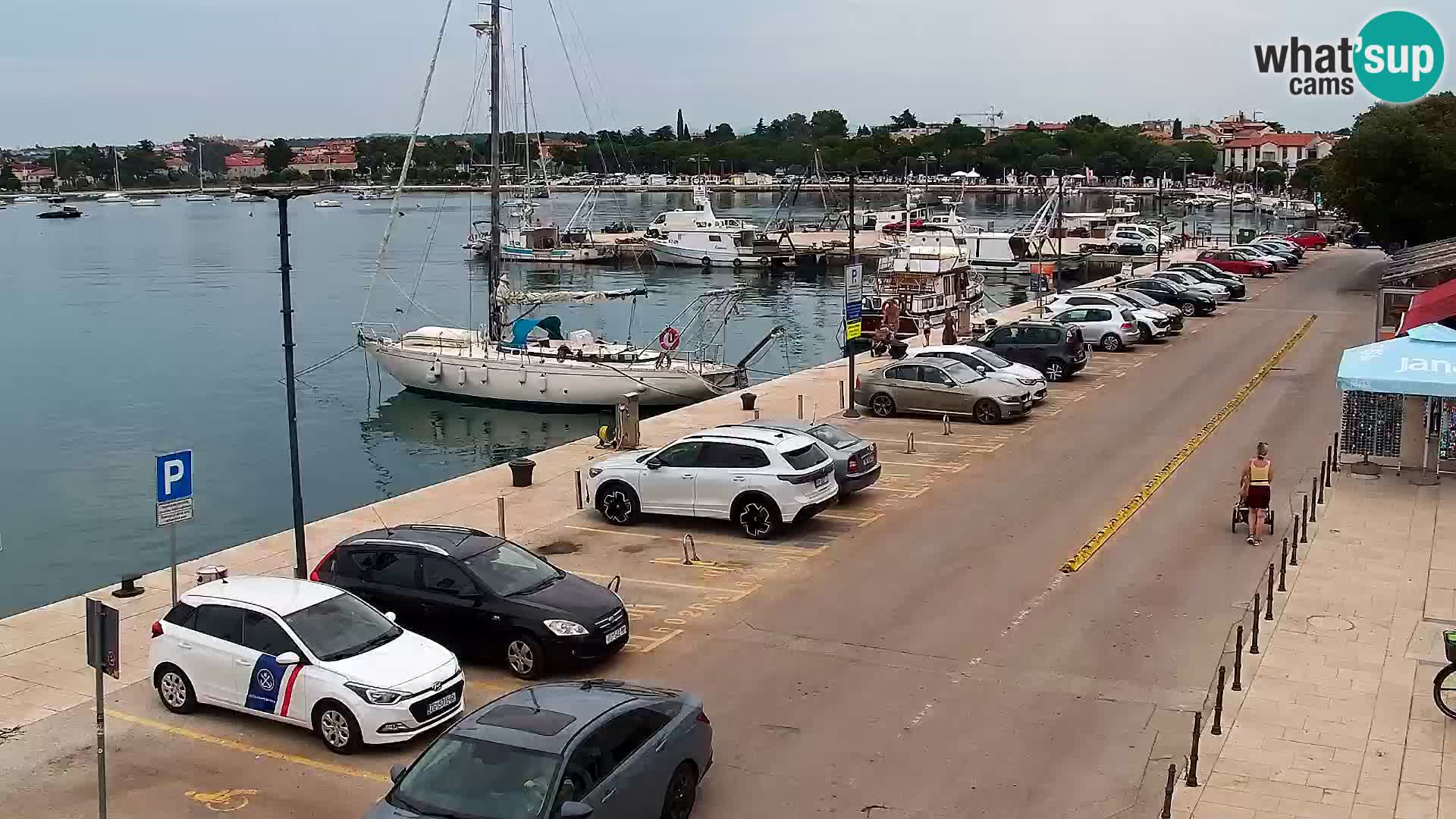 Live webcam Umag – Harbour