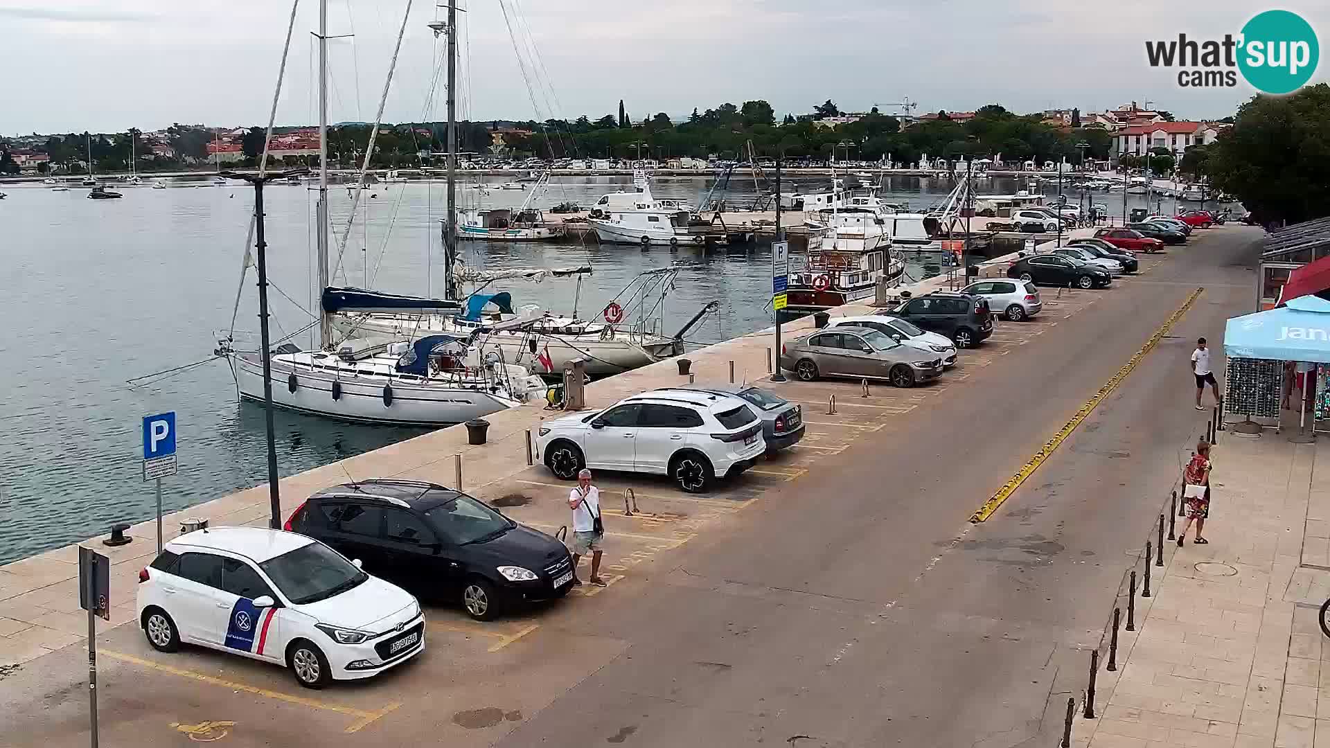 LIVE Webcam Umag – Main Square