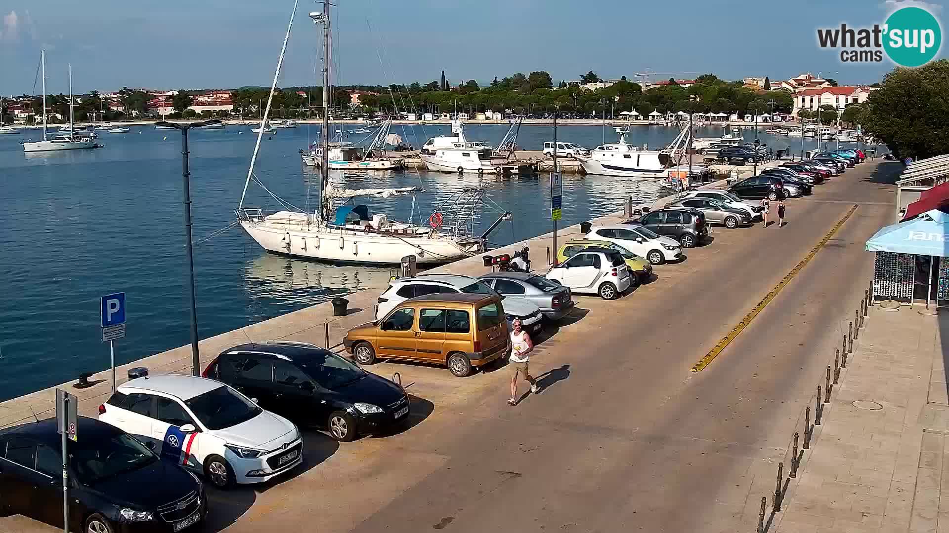 Trg Svobode – Kamera v živo Umag