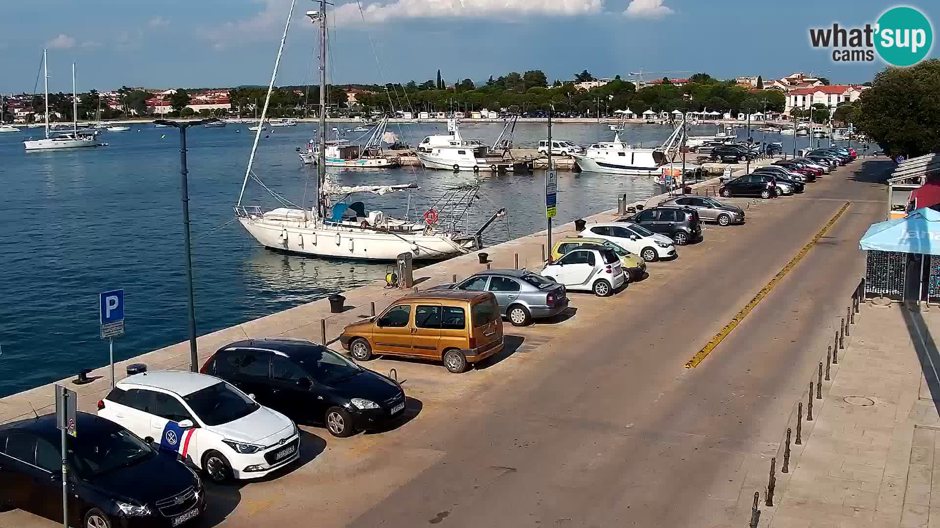 Trg Svobode – Kamera u živo Umag