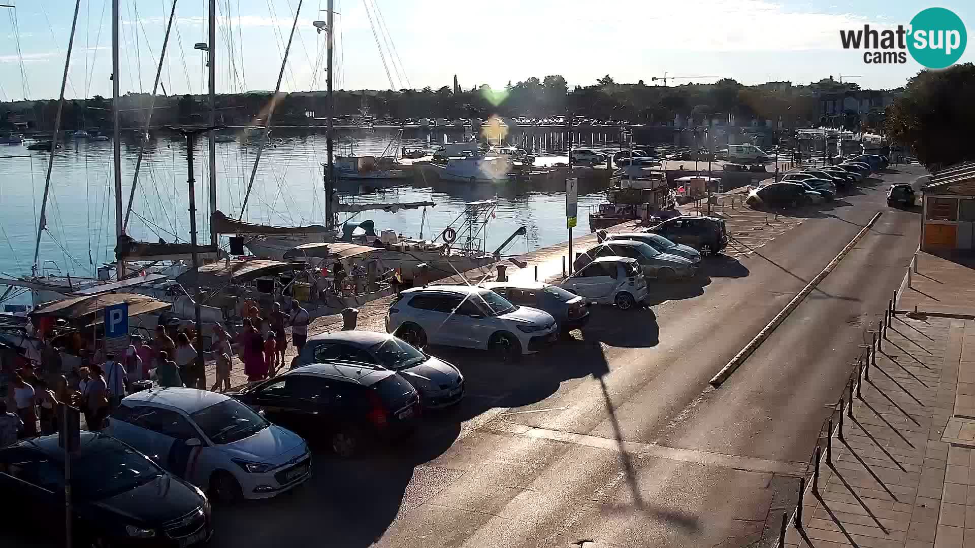 LIVE Webcam Umag – Main Square