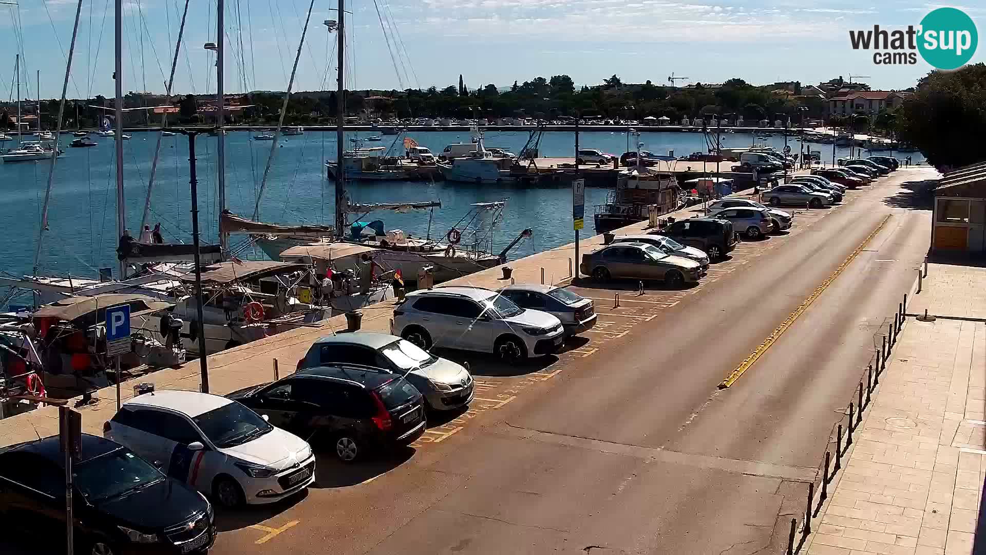 Webcam live Umag – Hafen