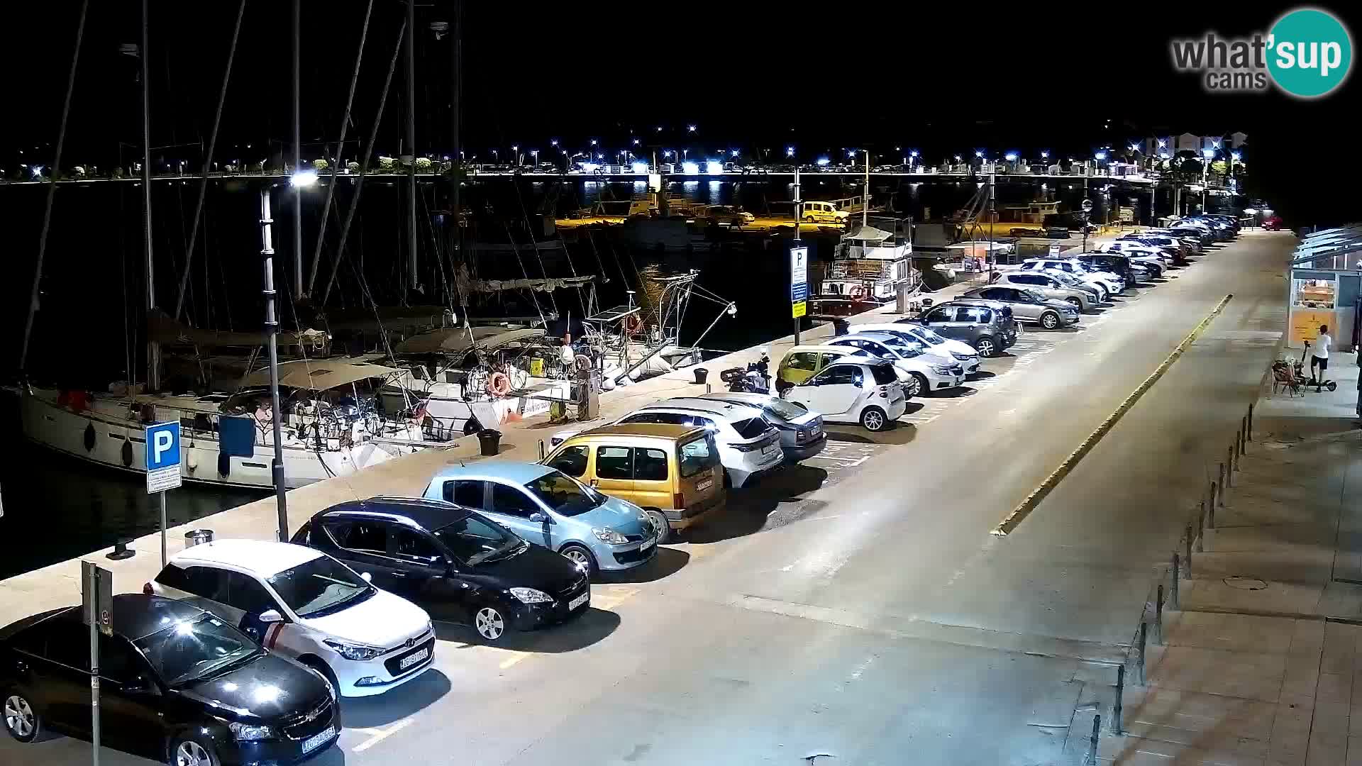 Piazza principale Umago Live Webcam