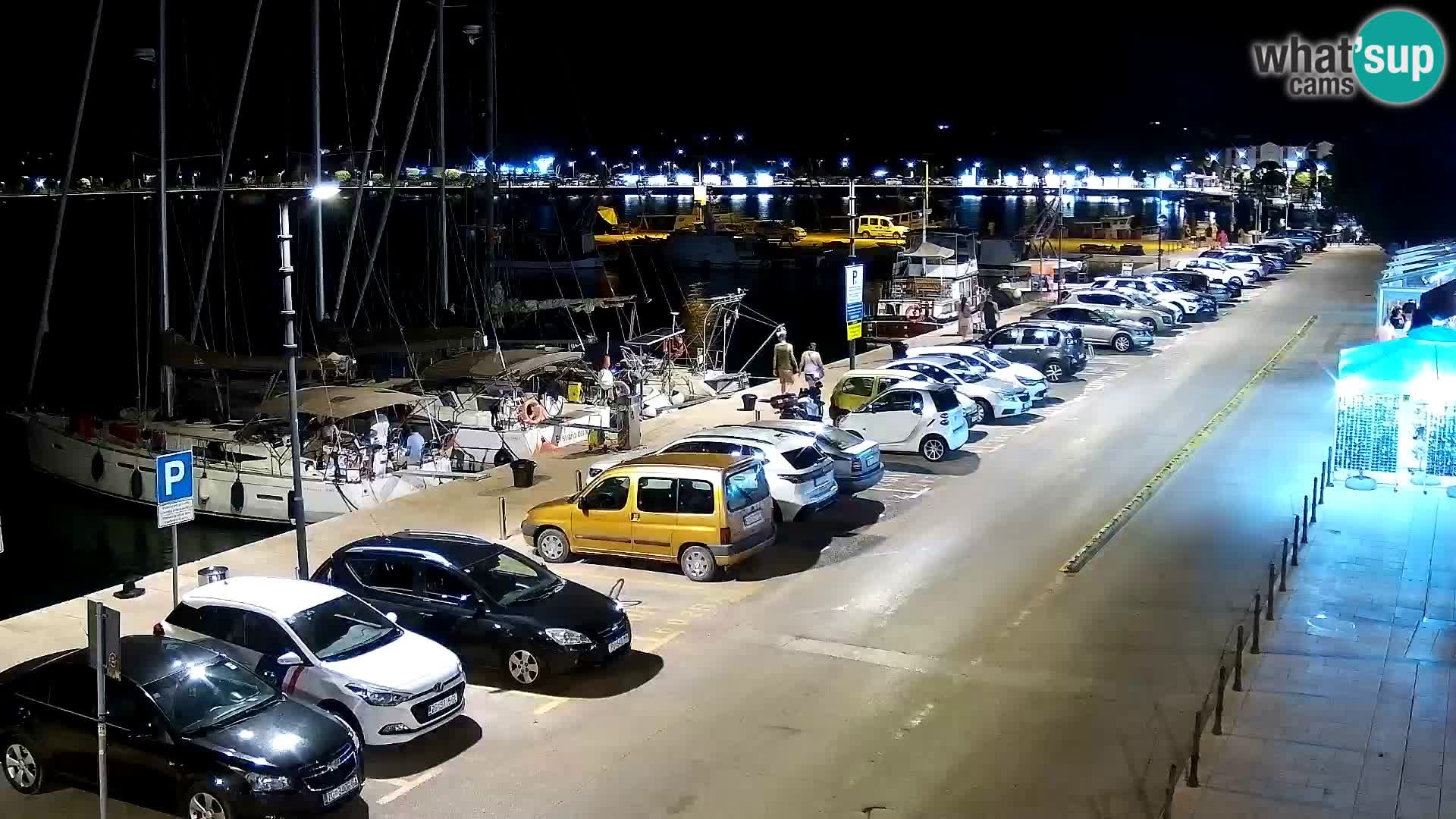 Piazza principale Umago Live Webcam
