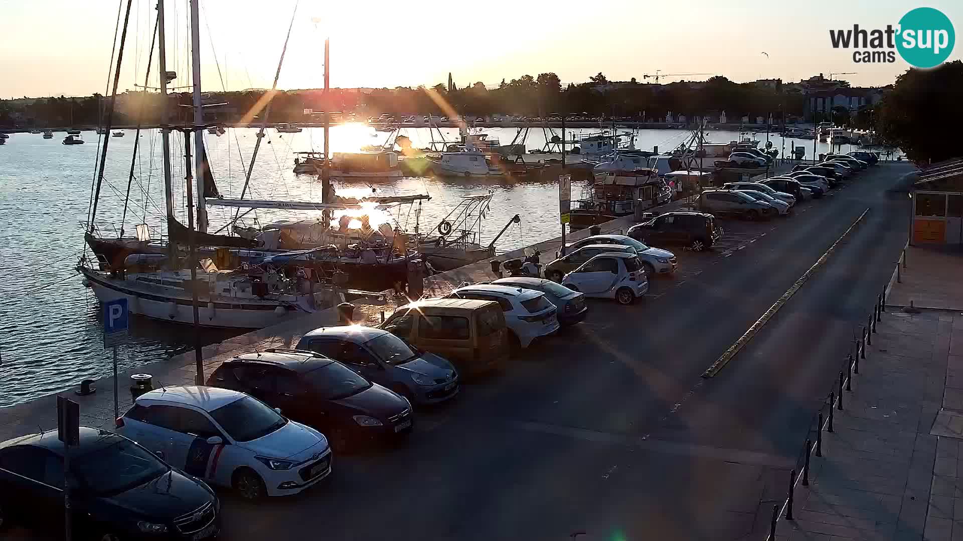 Live webcam Umag – Harbour