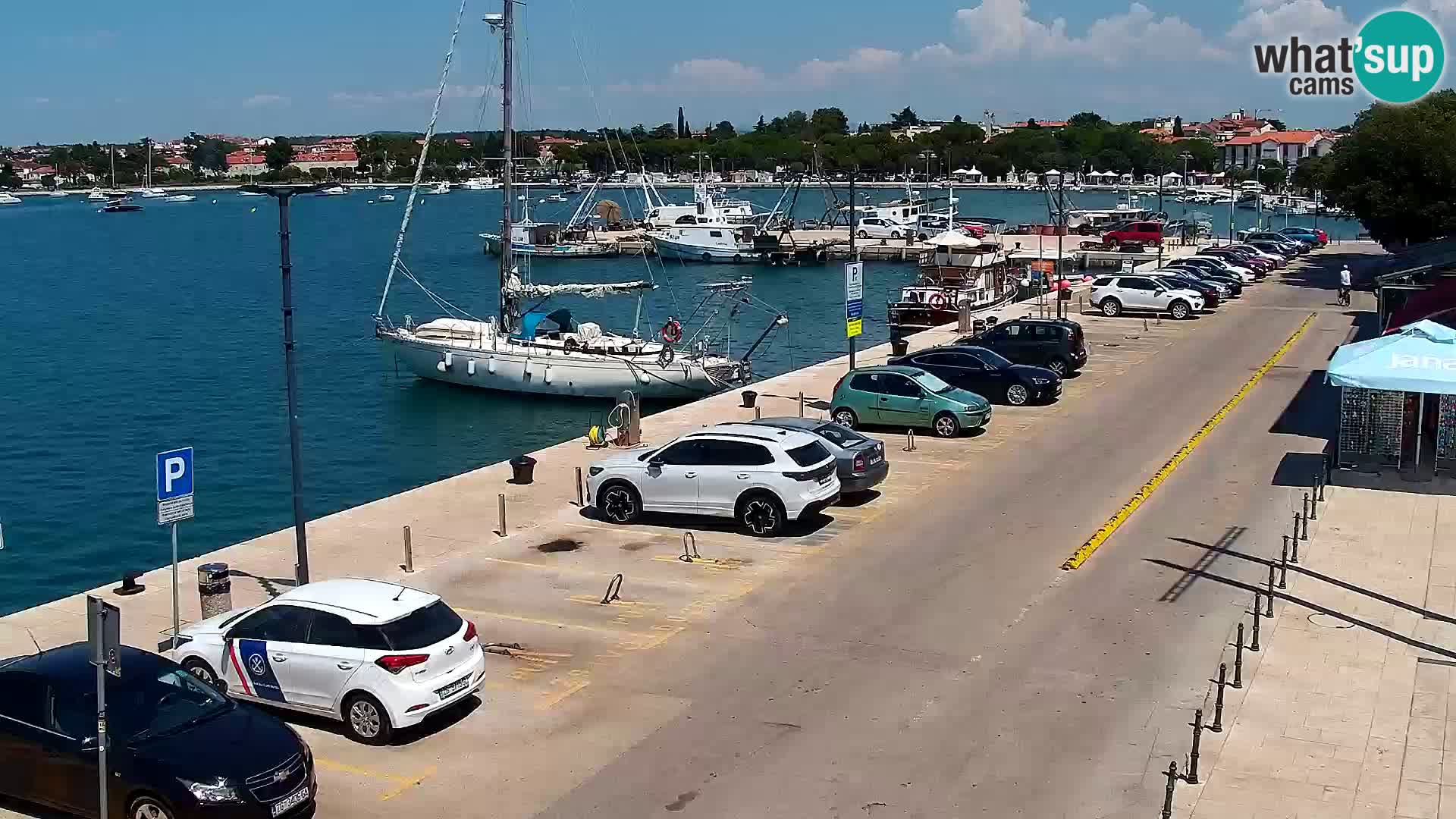 Trg Svobode – Kamera v živo Umag
