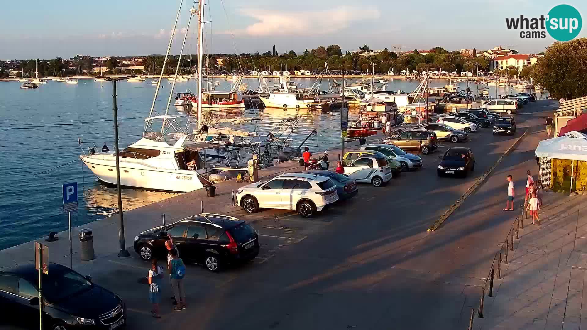 Hauptplatz Umag webcam