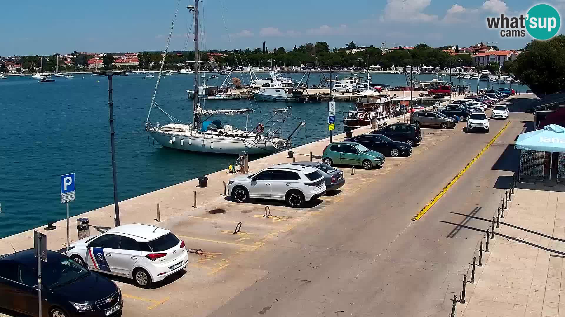LIVE Webcam Umag – Main Square