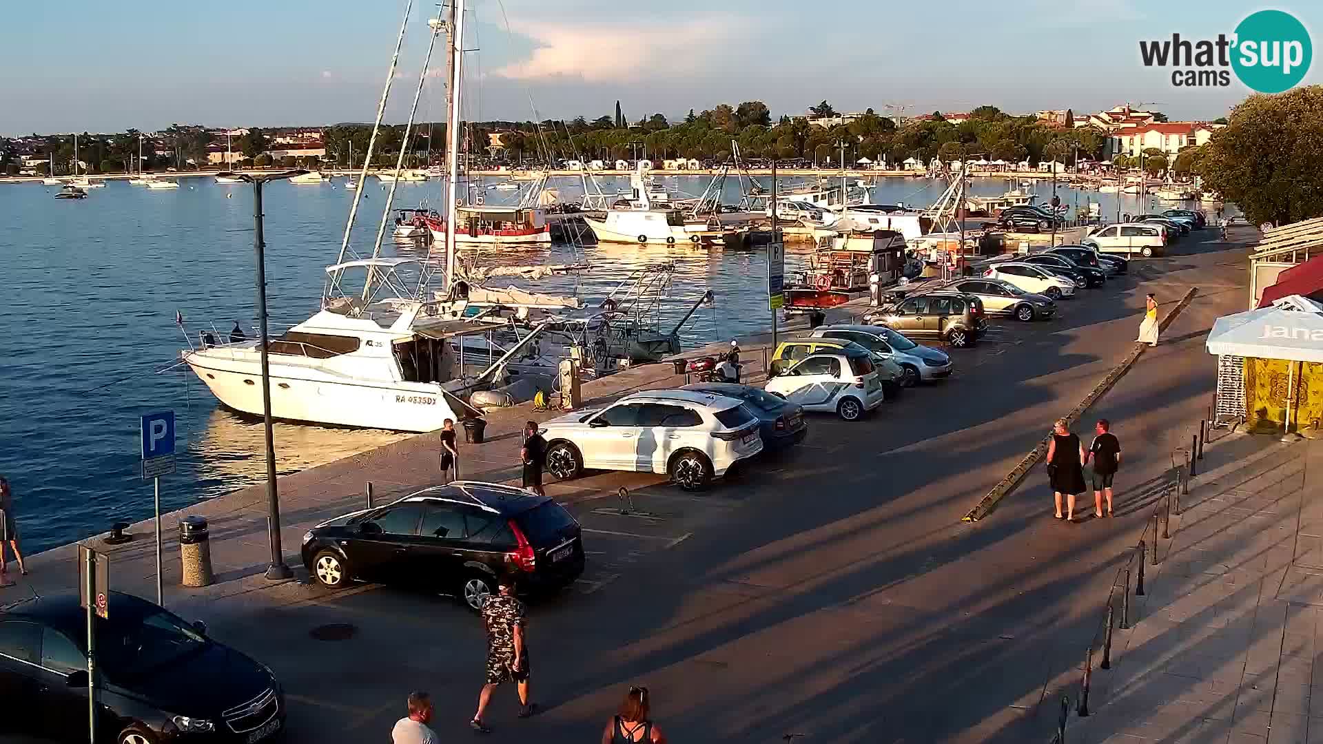 Web kamera Umag – luka