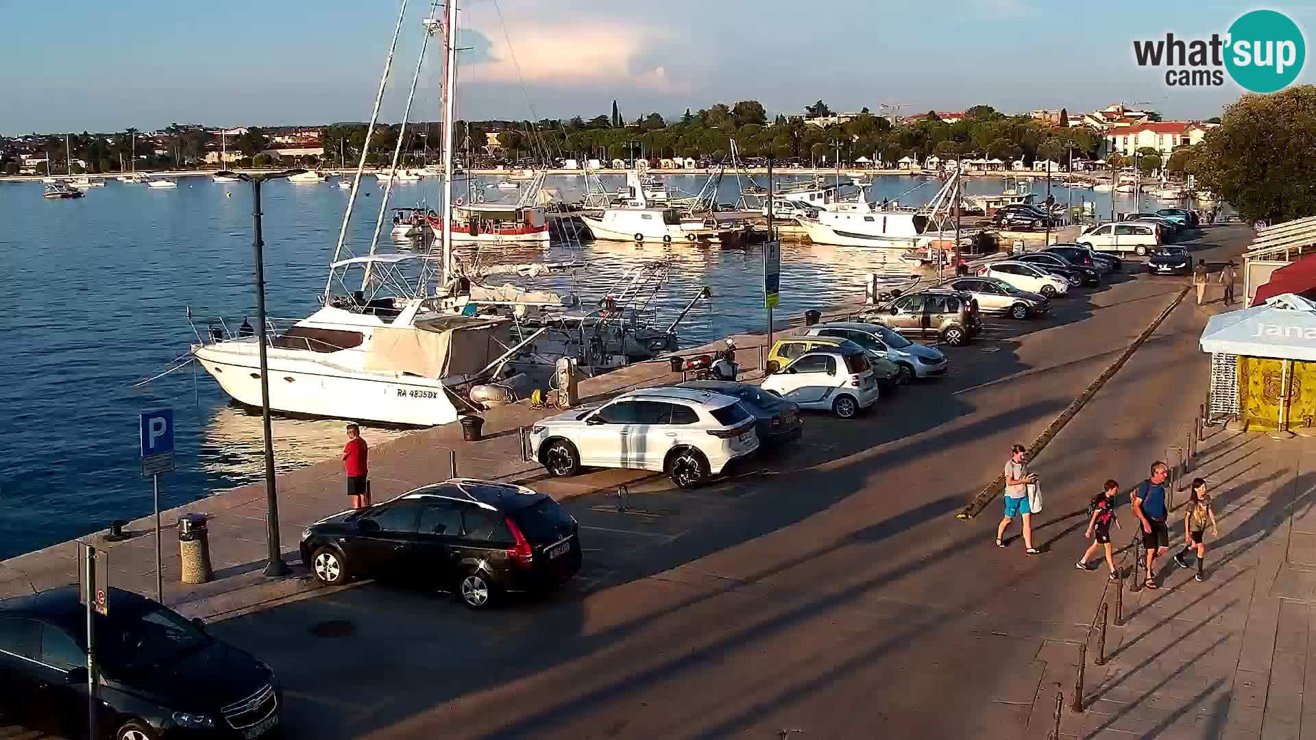 Webcam live Umago – porto